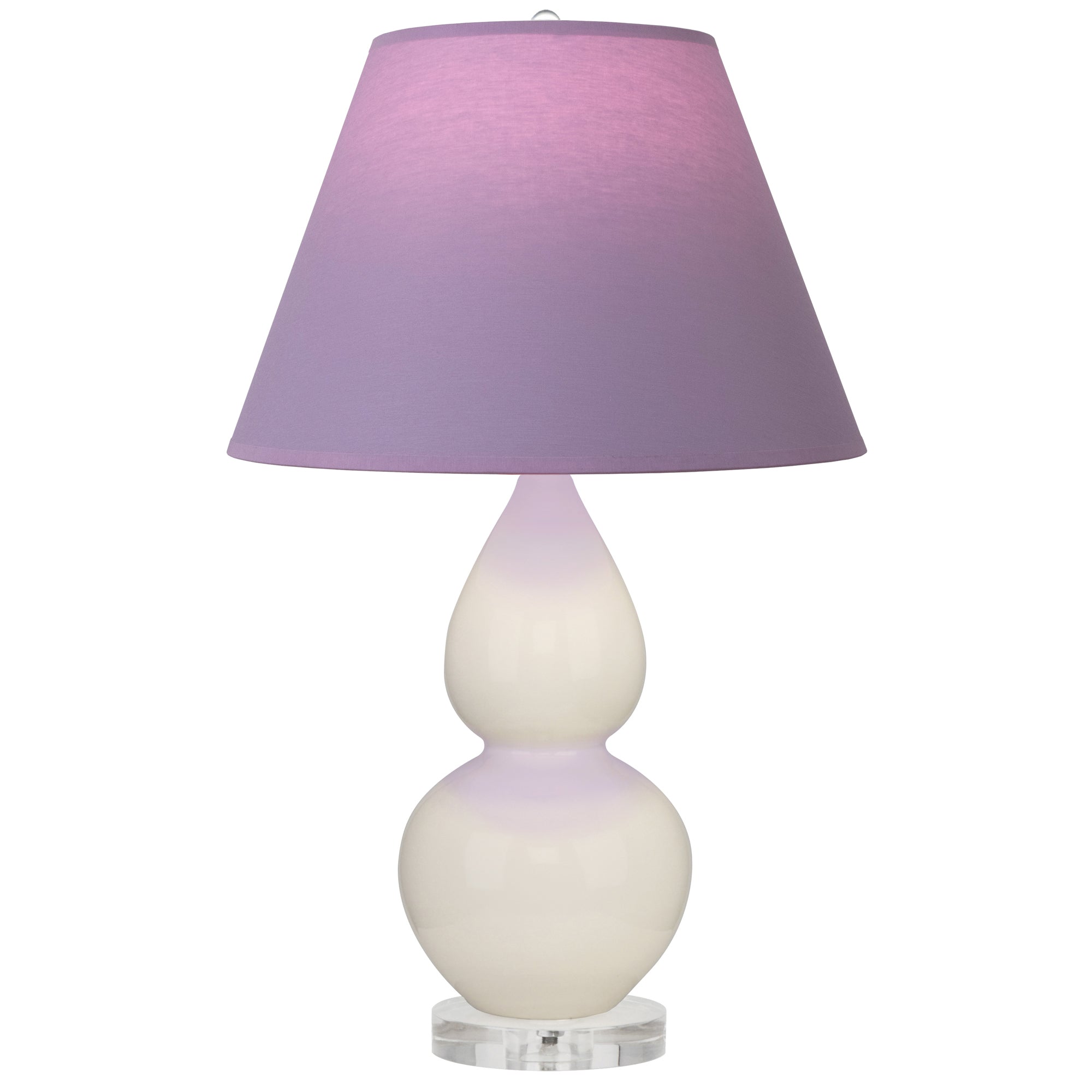 A776L | Bone Small Double Gourd Accent Lamp