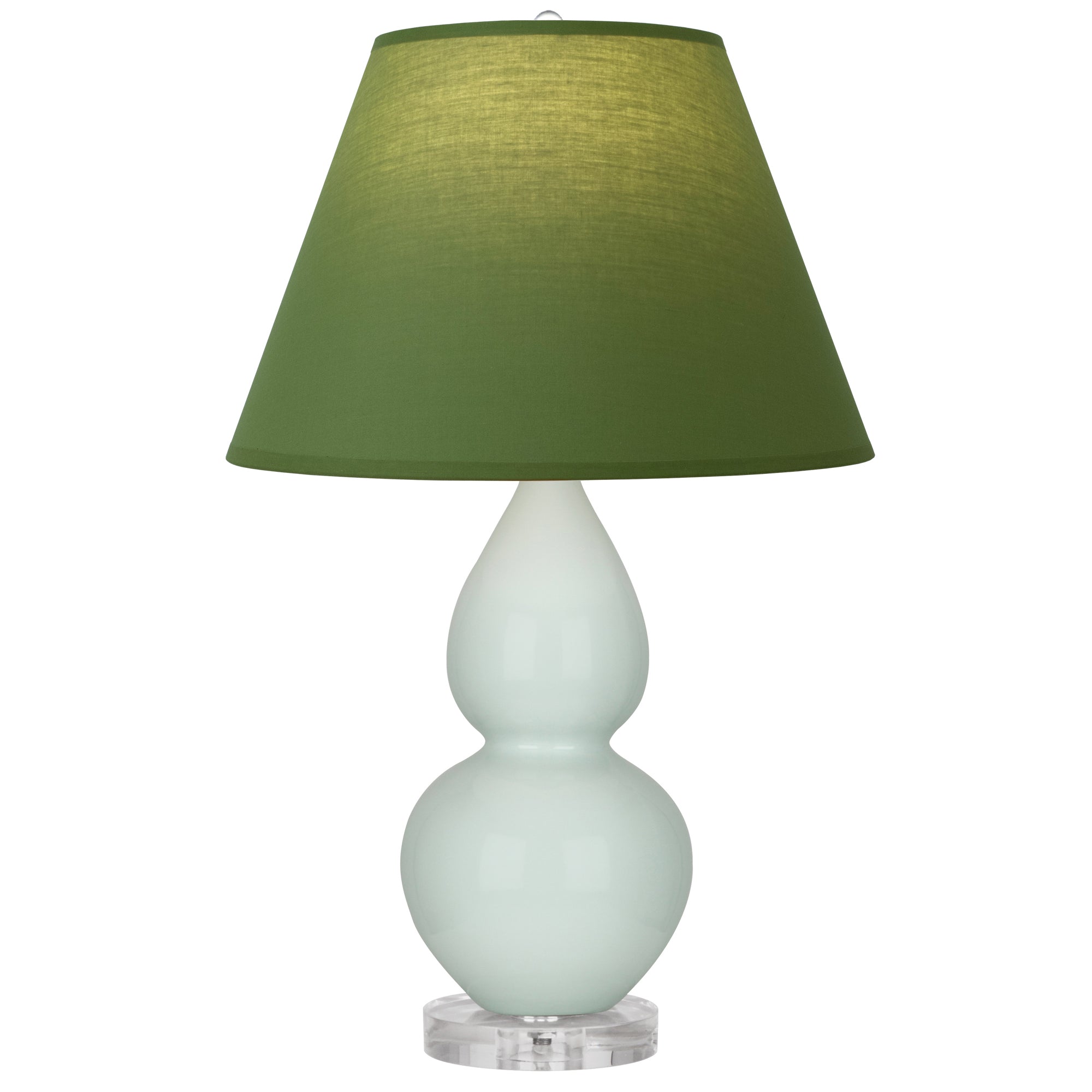 A788G | Celadon Small Double Gourd Accent Lamp