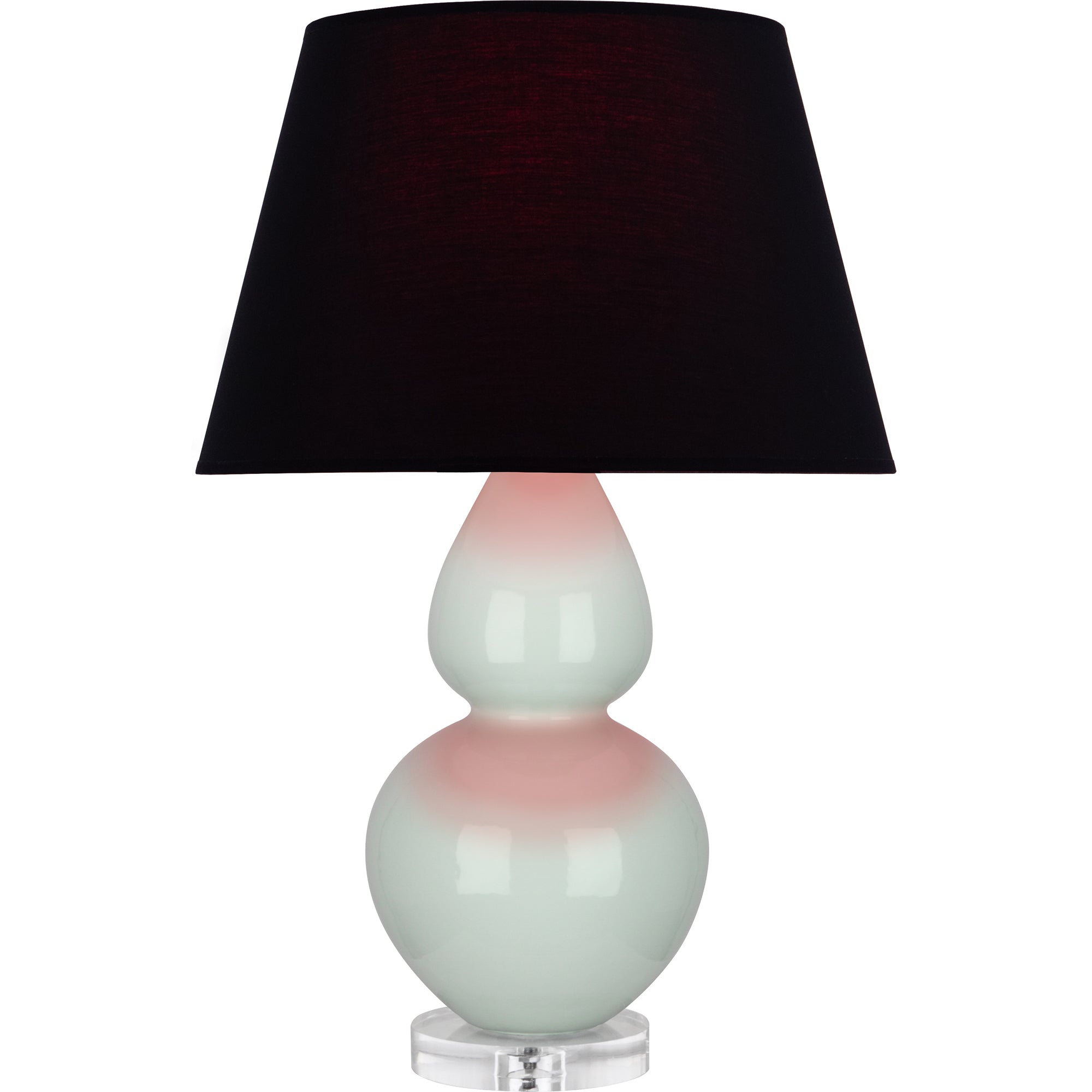 A791K | Celadon Double Gourd Table Lamp