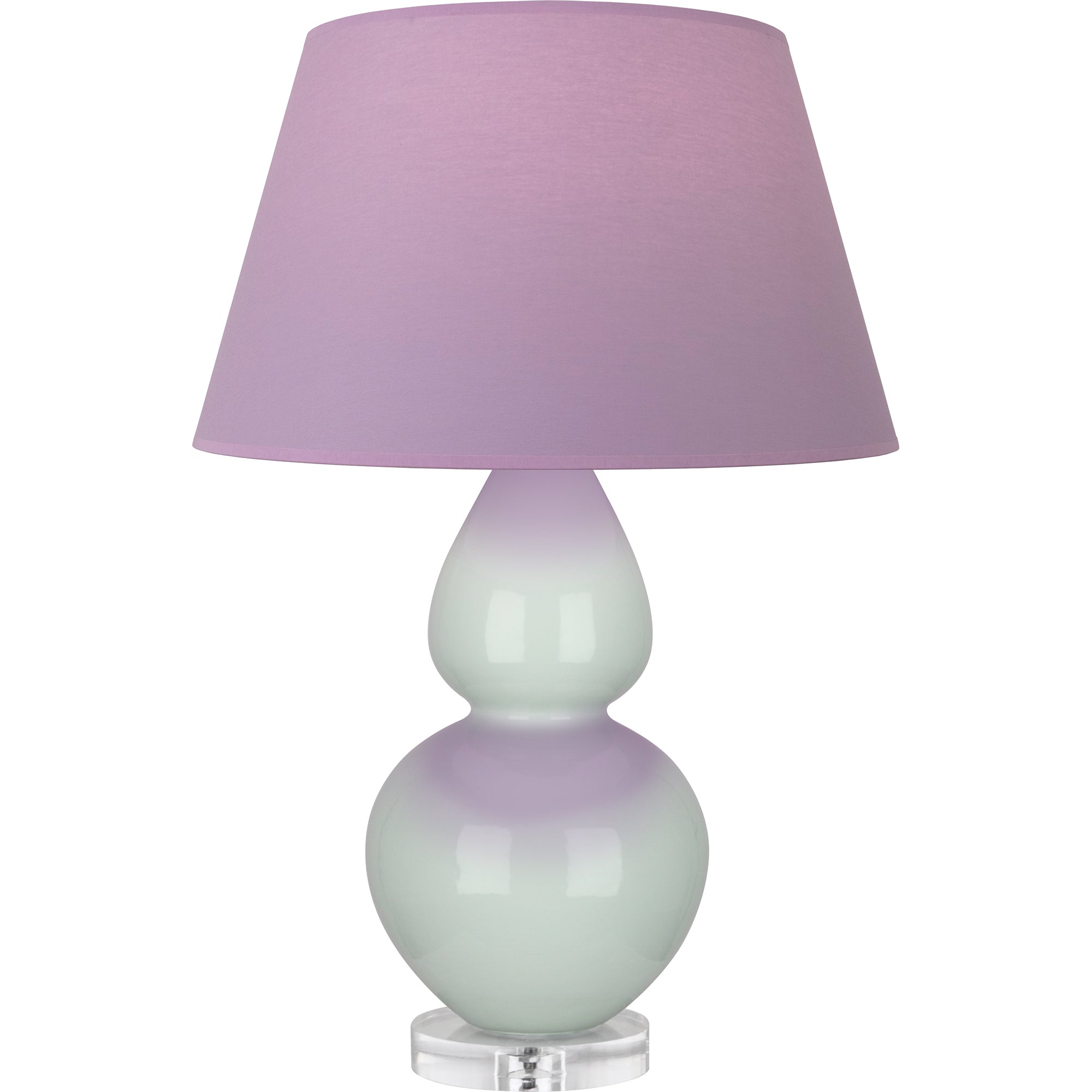 A791L | Celadon Double Gourd Table Lamp