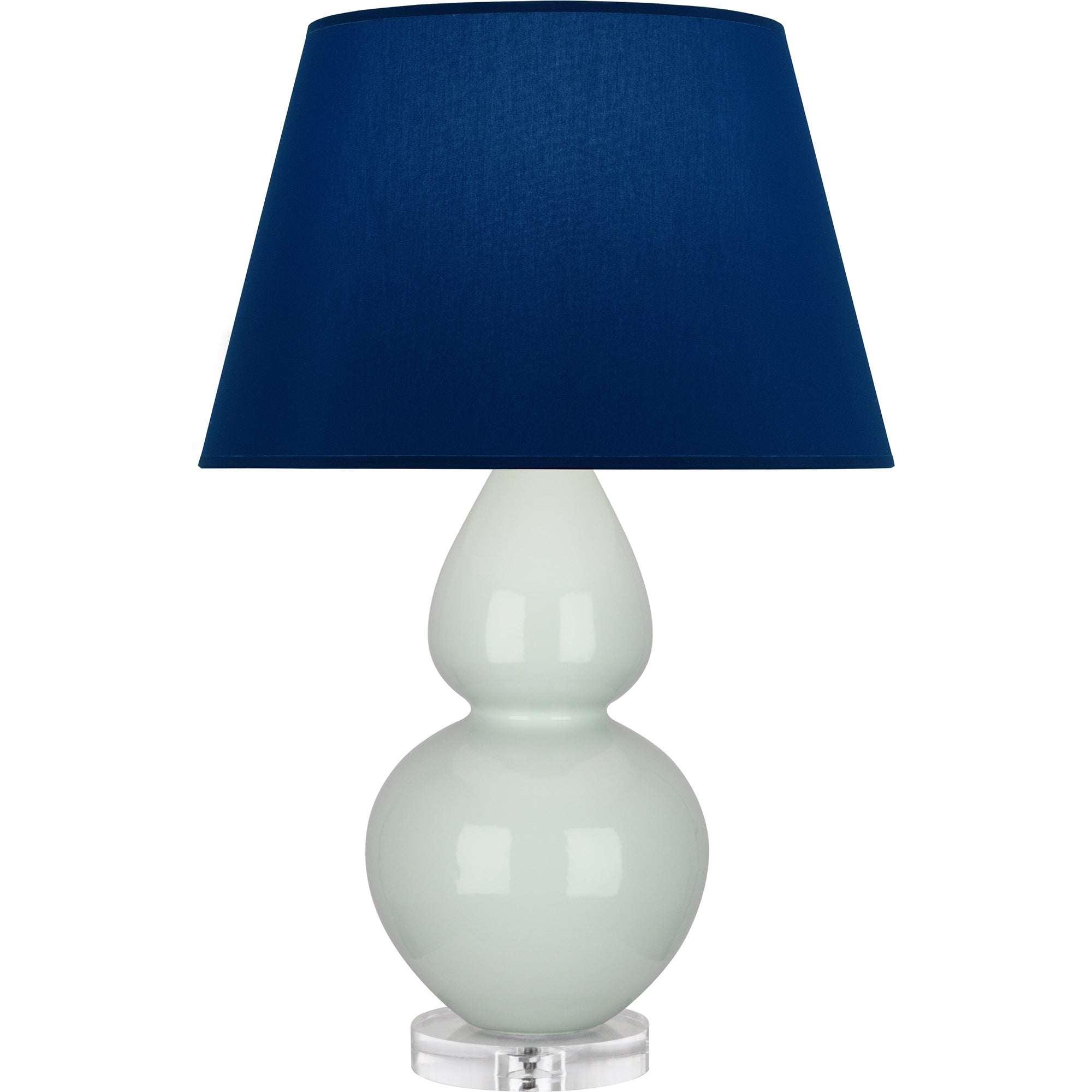 A791N | Celadon Double Gourd Table Lamp