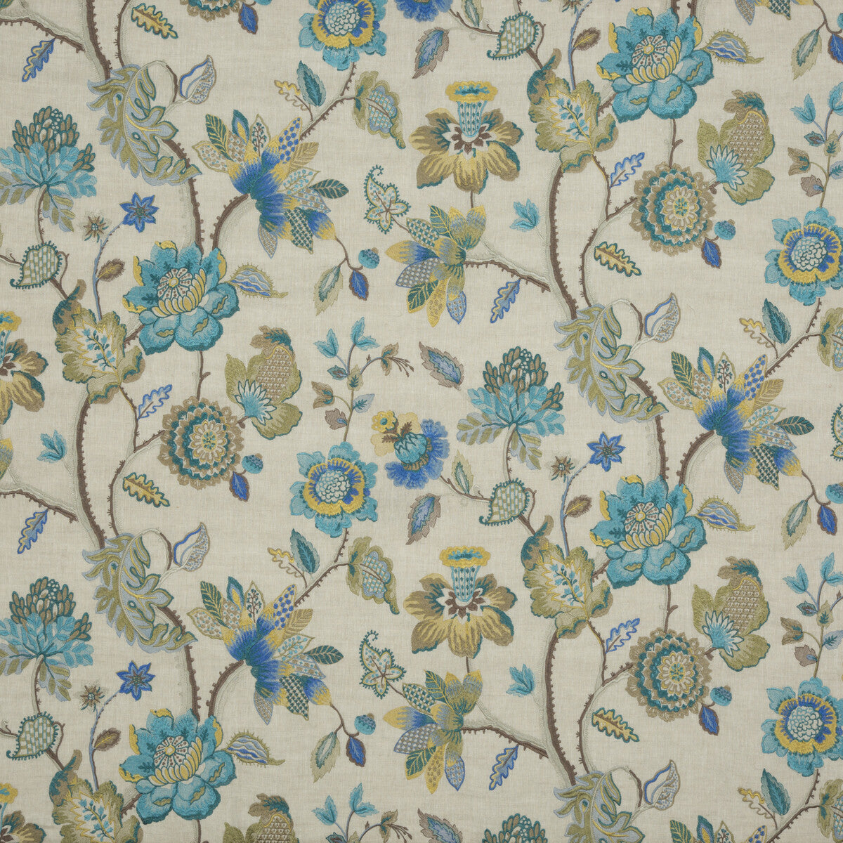 Dryden-Teal/Gilt