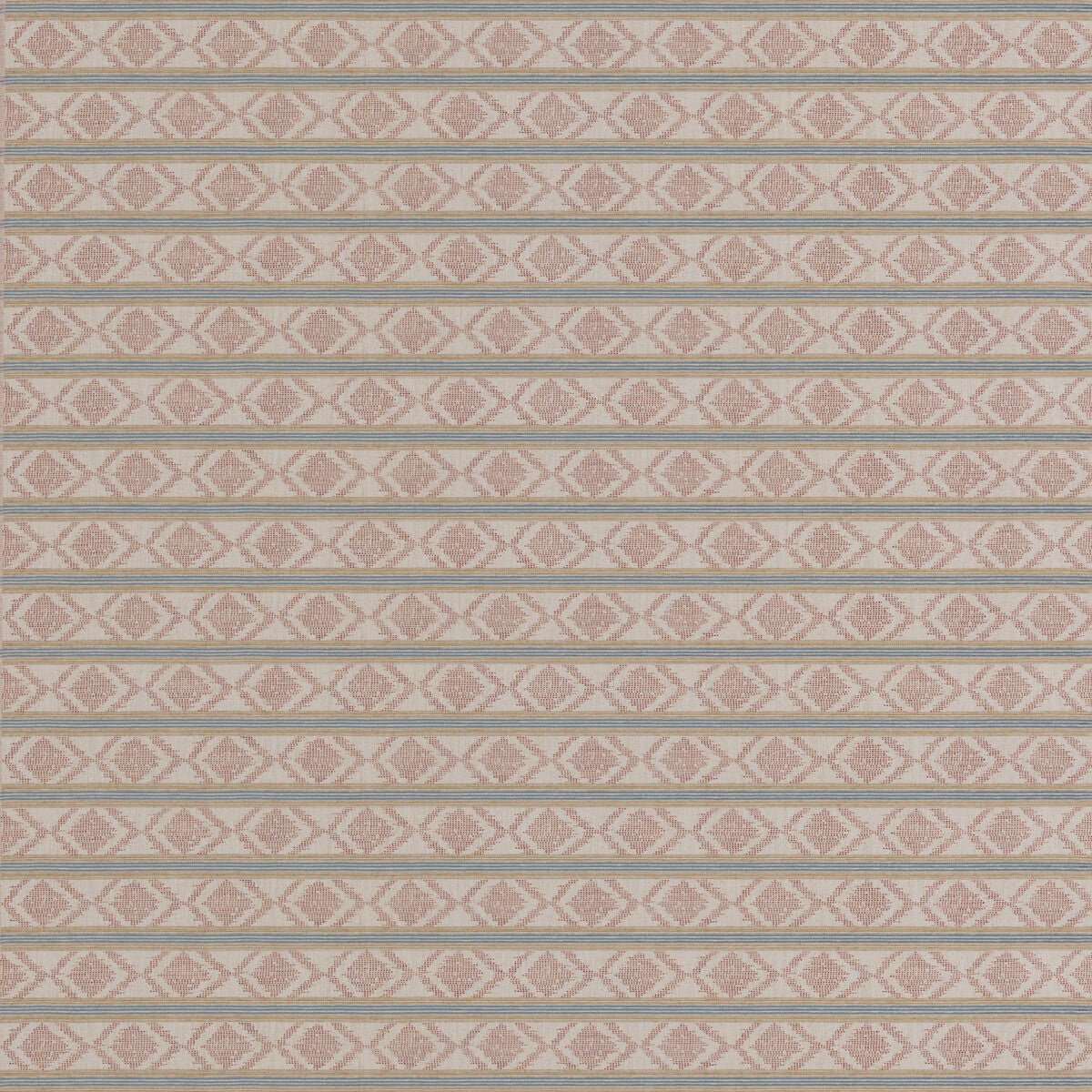 Burford Stripe-Coral/Aqua