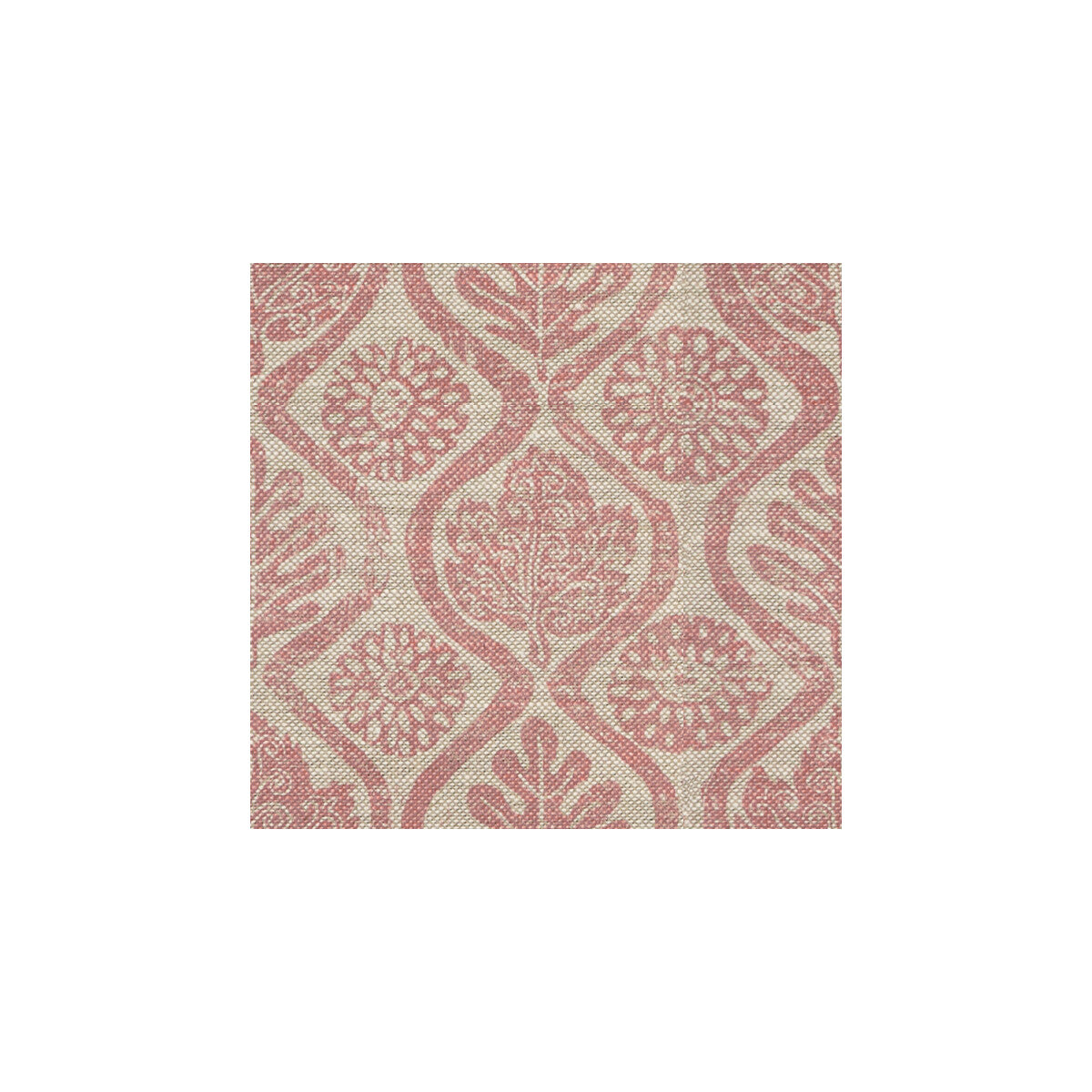 Oakleaves-Pink/Oatmeal