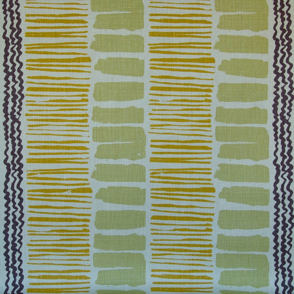 Saltaire-Lime/Gold/Plum