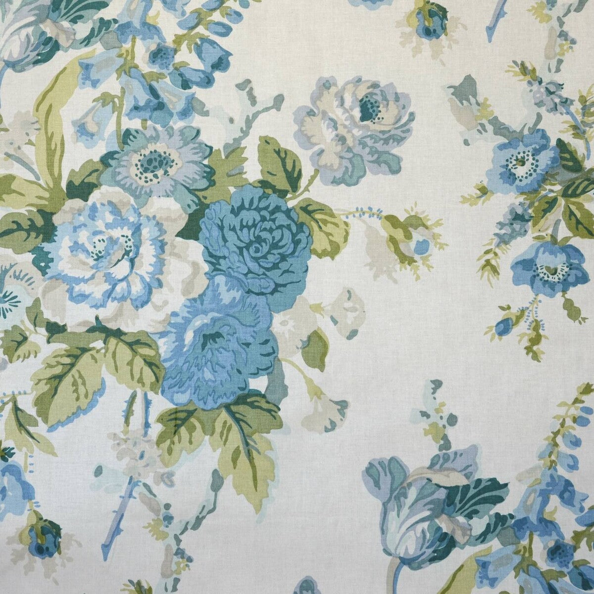 Grenville Glazed Chintz-Blue/Green