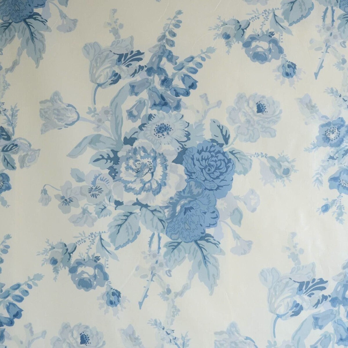 Grenville Glazed Chintz-Blue