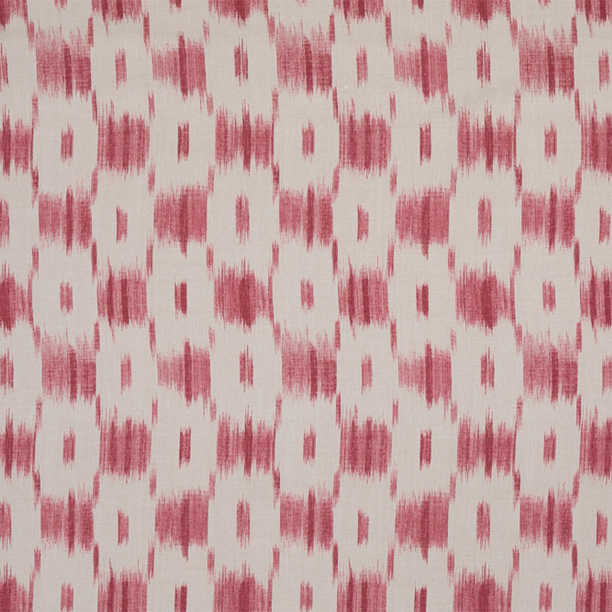 Ikat Check-Rose