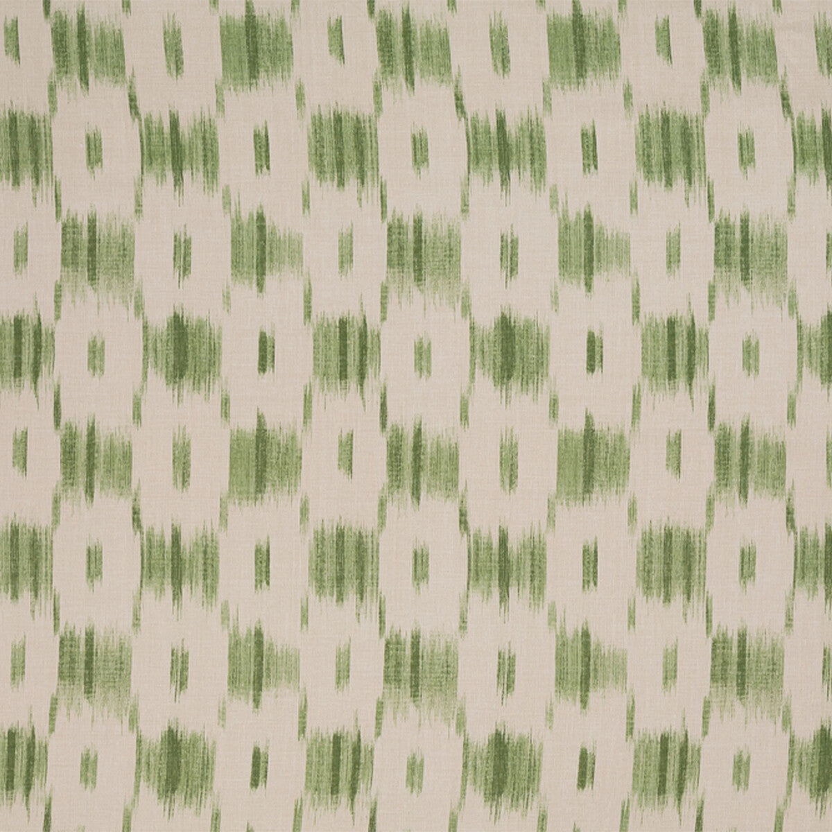 Ikat Check-Green