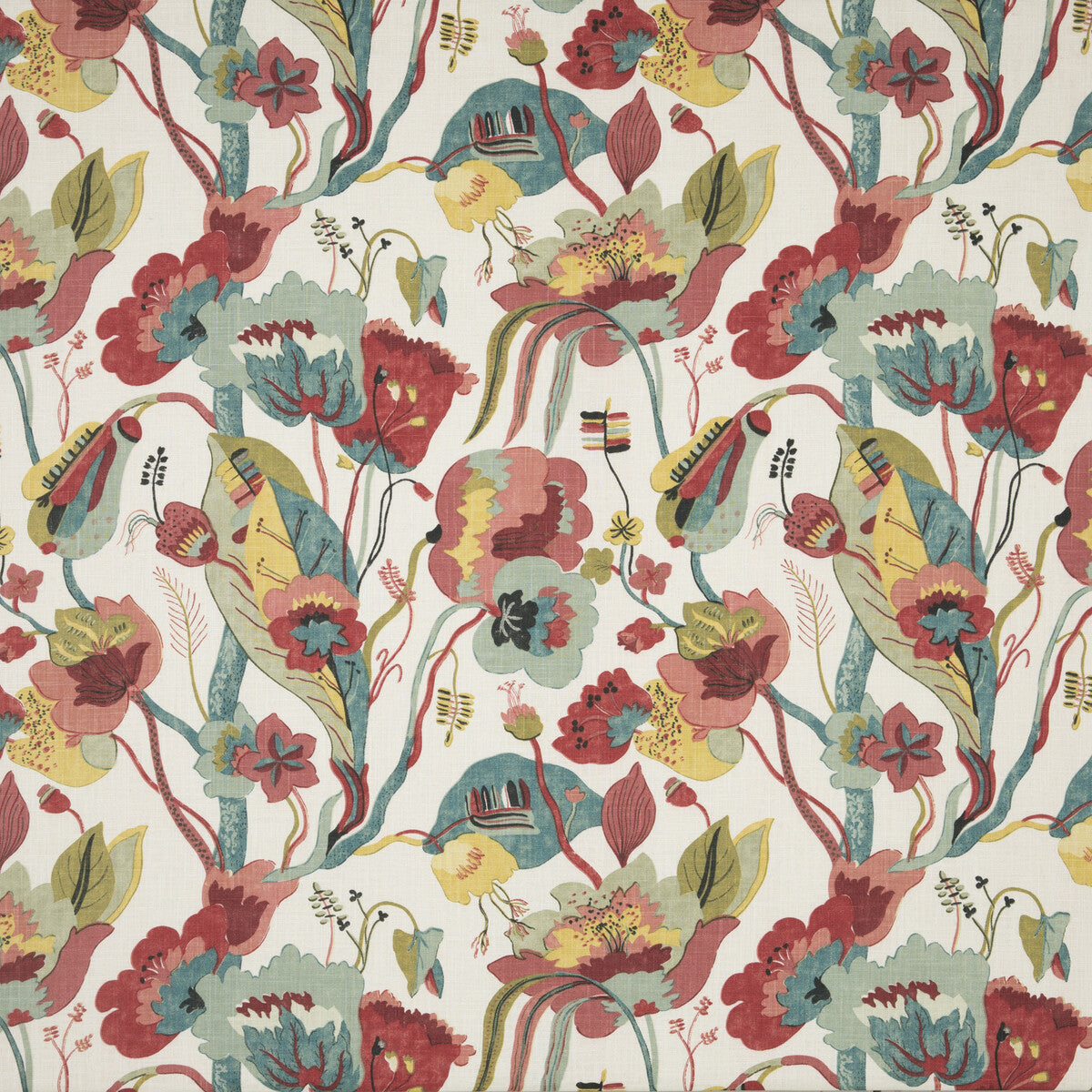 California-Linen/Teal/Pimento