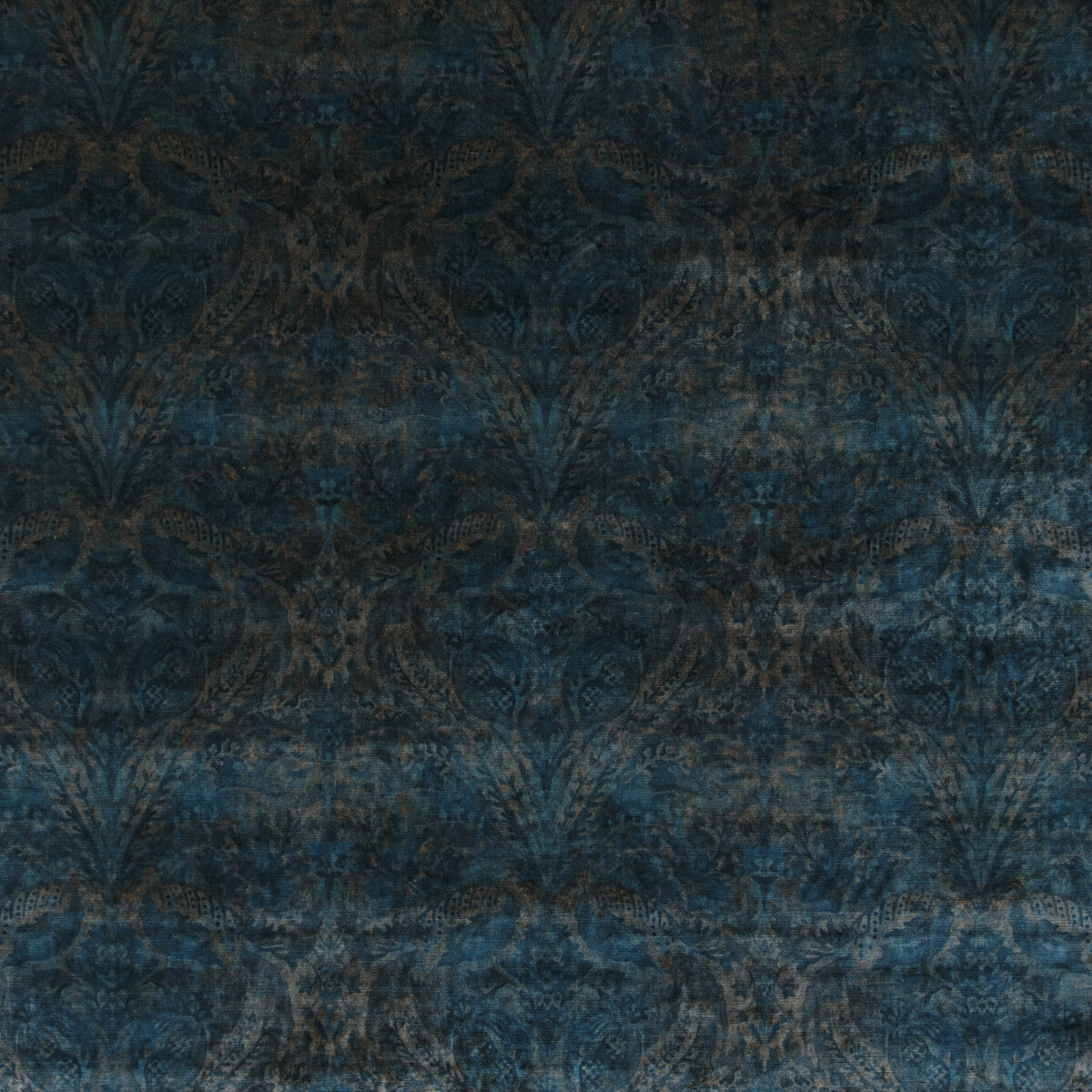 Royal Damask Velvet-Sapphire