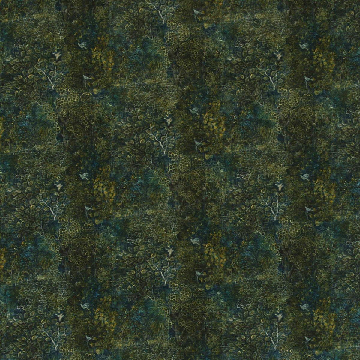 Persian Garden Velvet-Peacock