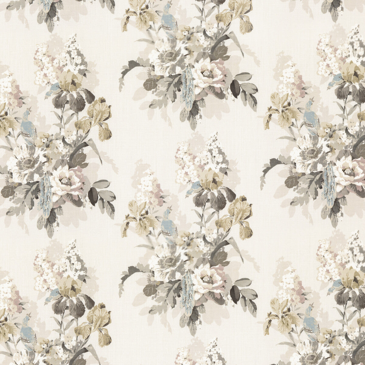 Bird &amp; Iris-Ivory/Mole