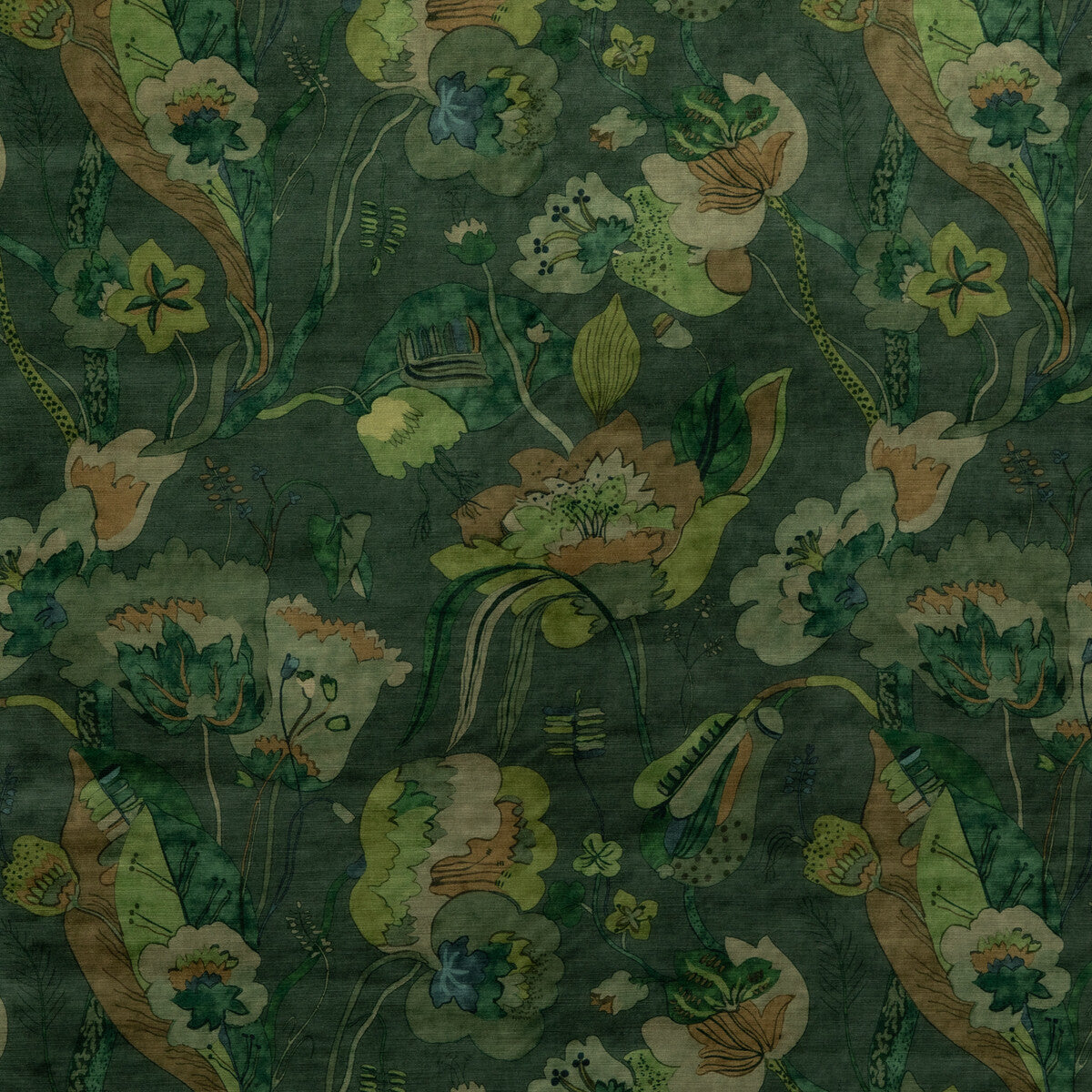 California Velvet-Emerald