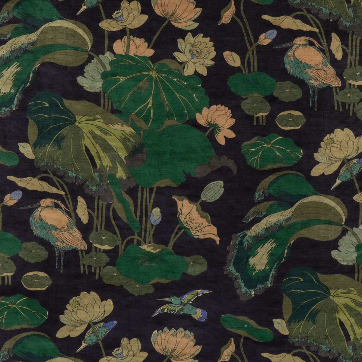 Nympheus Velvet-Indigo