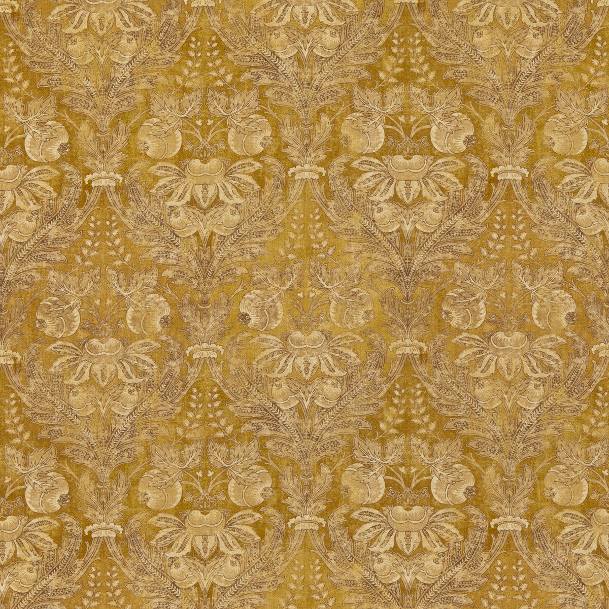 Lapura Damask-Ochre