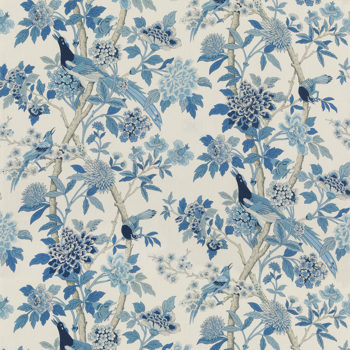 Hydrangea Bird (Archive)-Blue