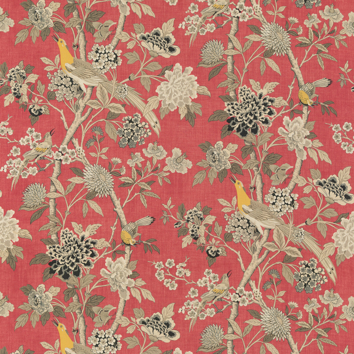Hydrangea Bird (Archive)-Old Rose