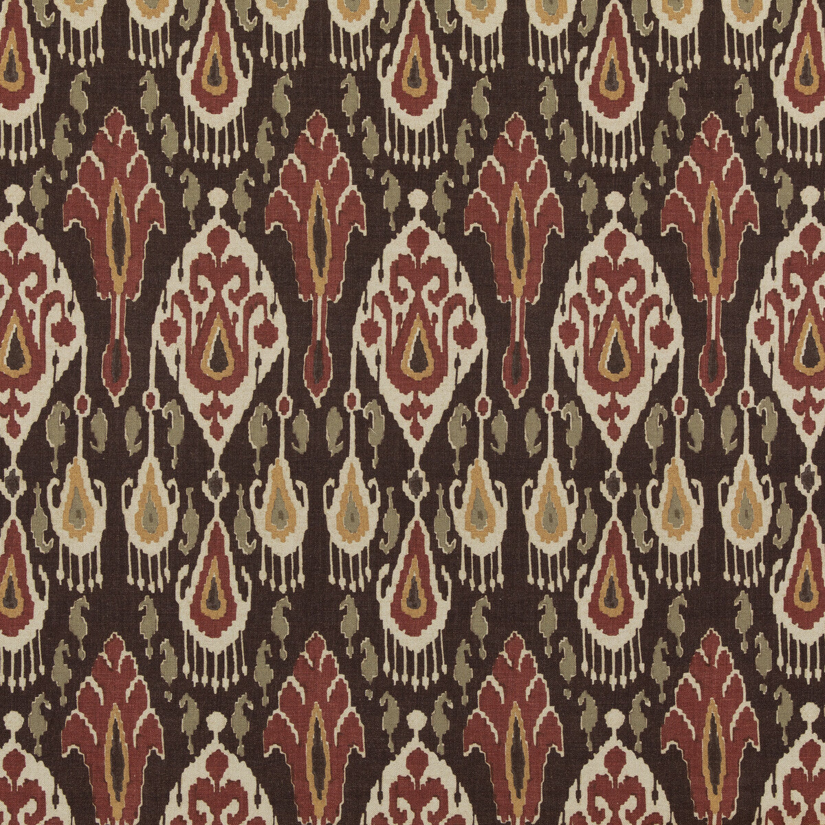 Ikat Bokhara-Espresso