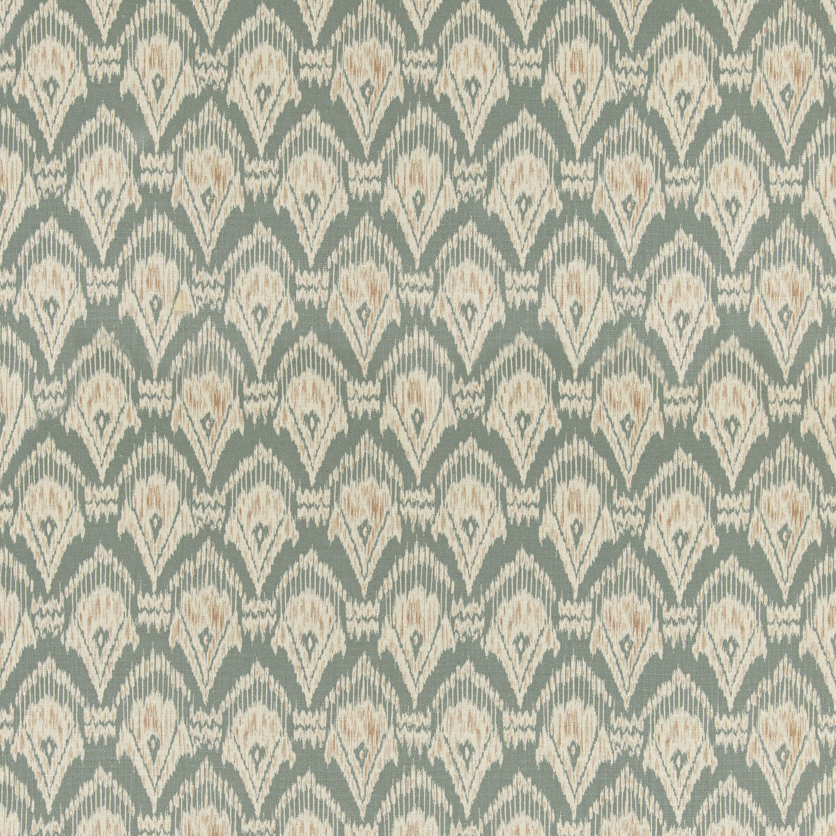 Zaraband Texture-Teal/Spice