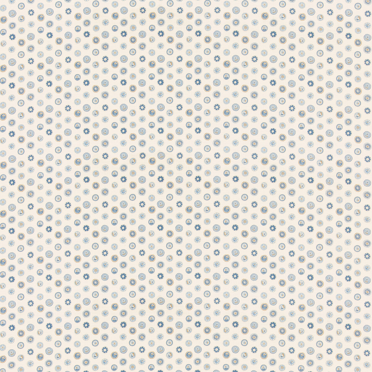 Court Buttons-Blue