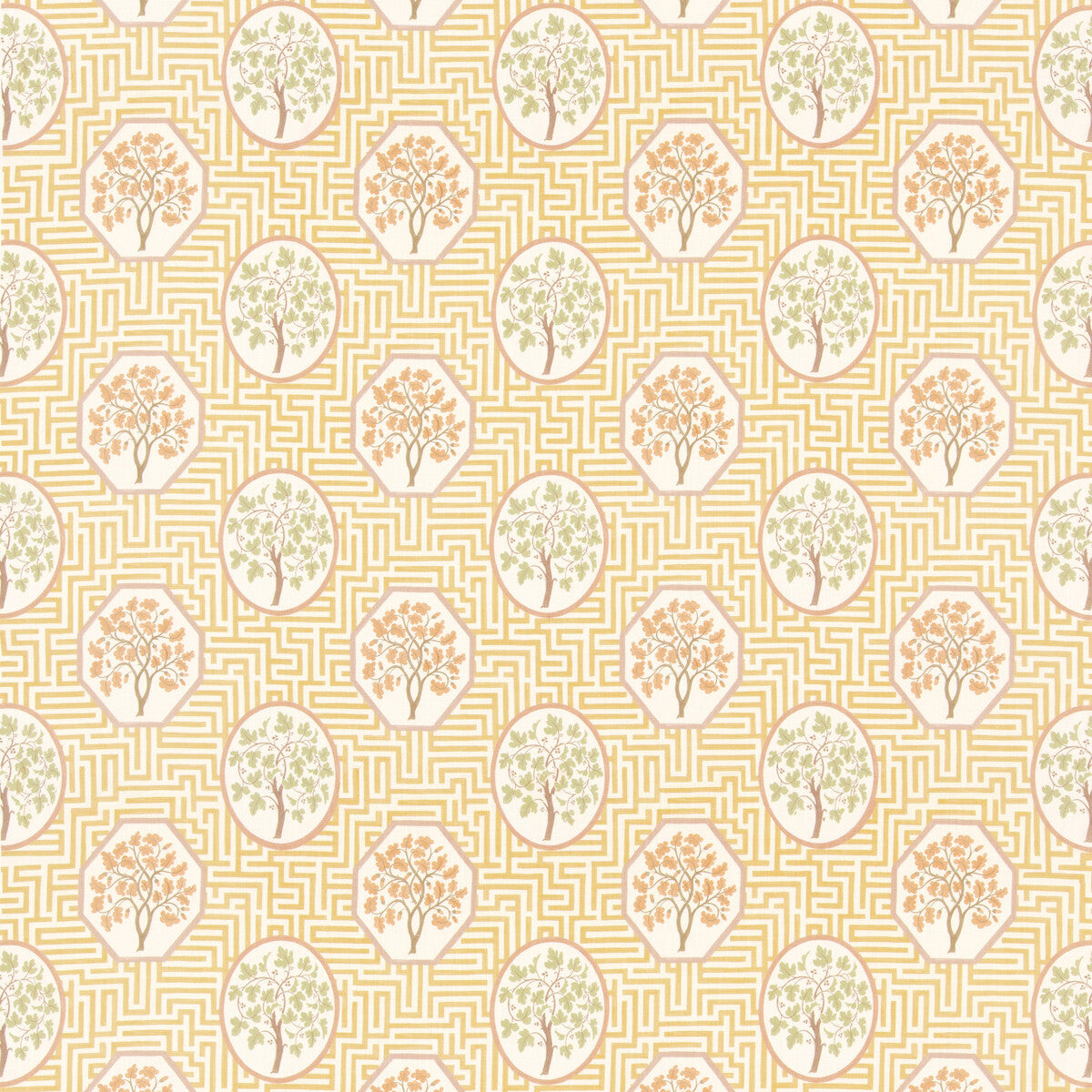 Royal Maze-Ochre