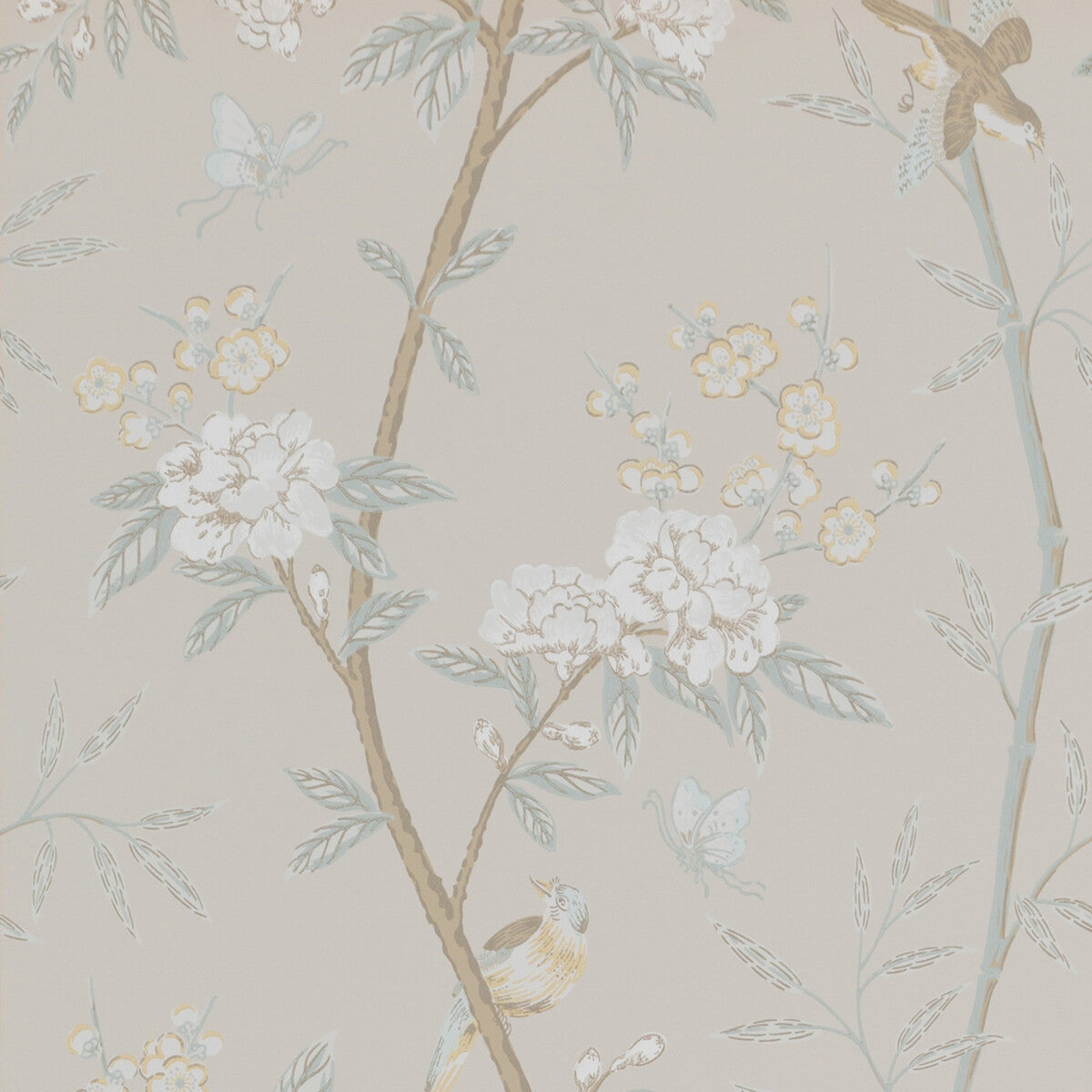 Peony &amp; Blossom-Soft Aqua