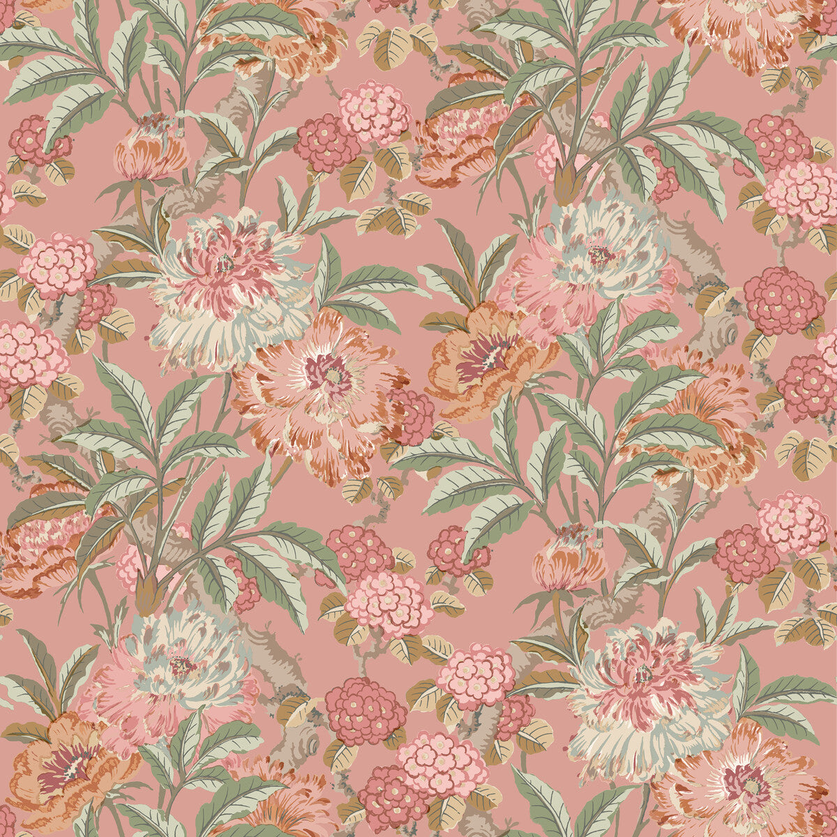 Summer Peony-Red