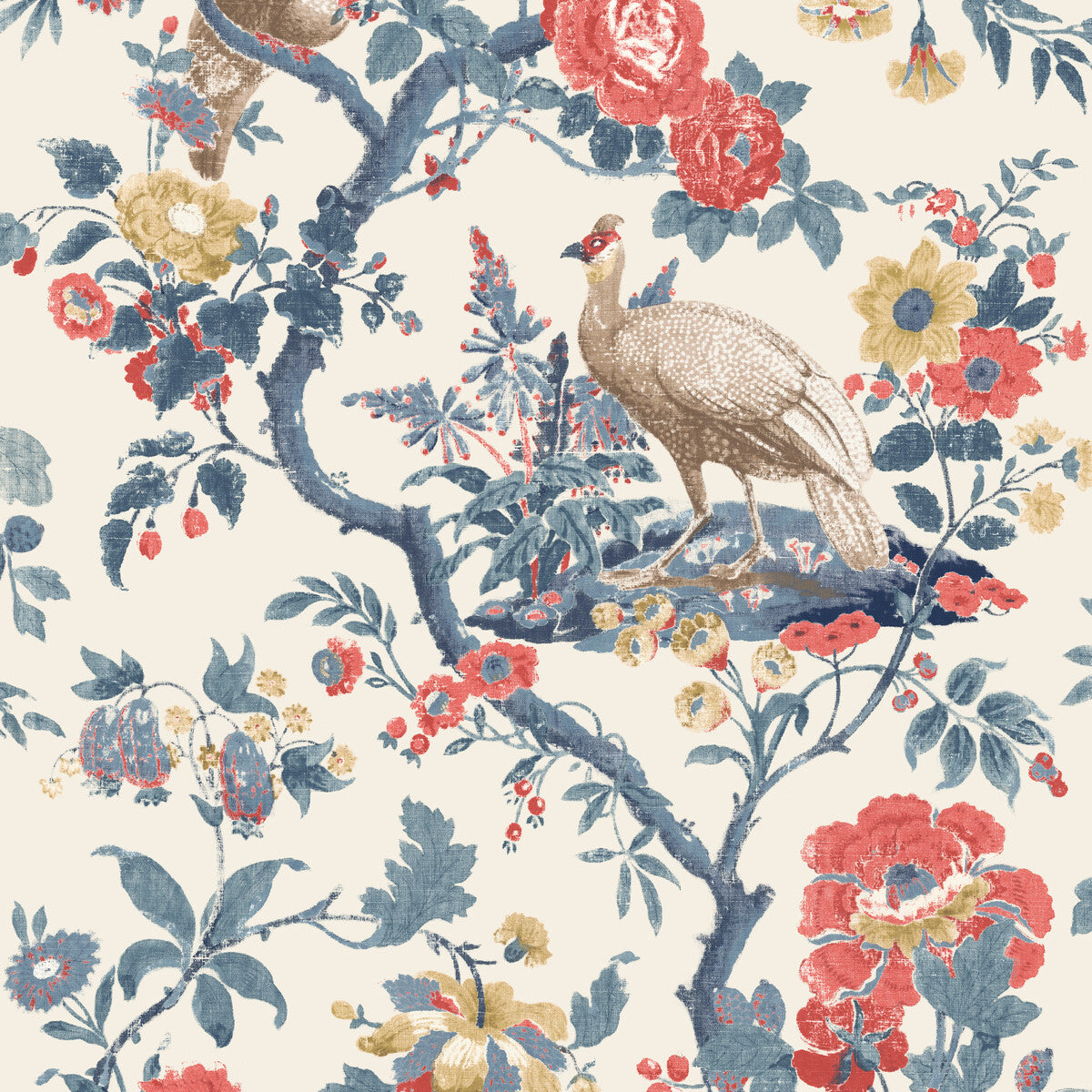 Broughton Rose-Indigo/Red
