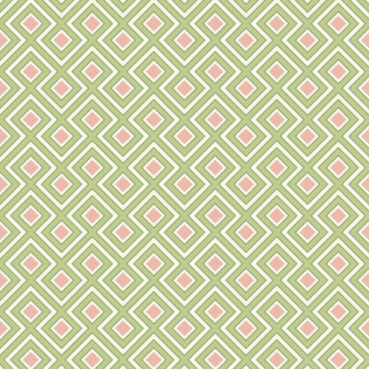 La Fiorentina Small-Green/Blush