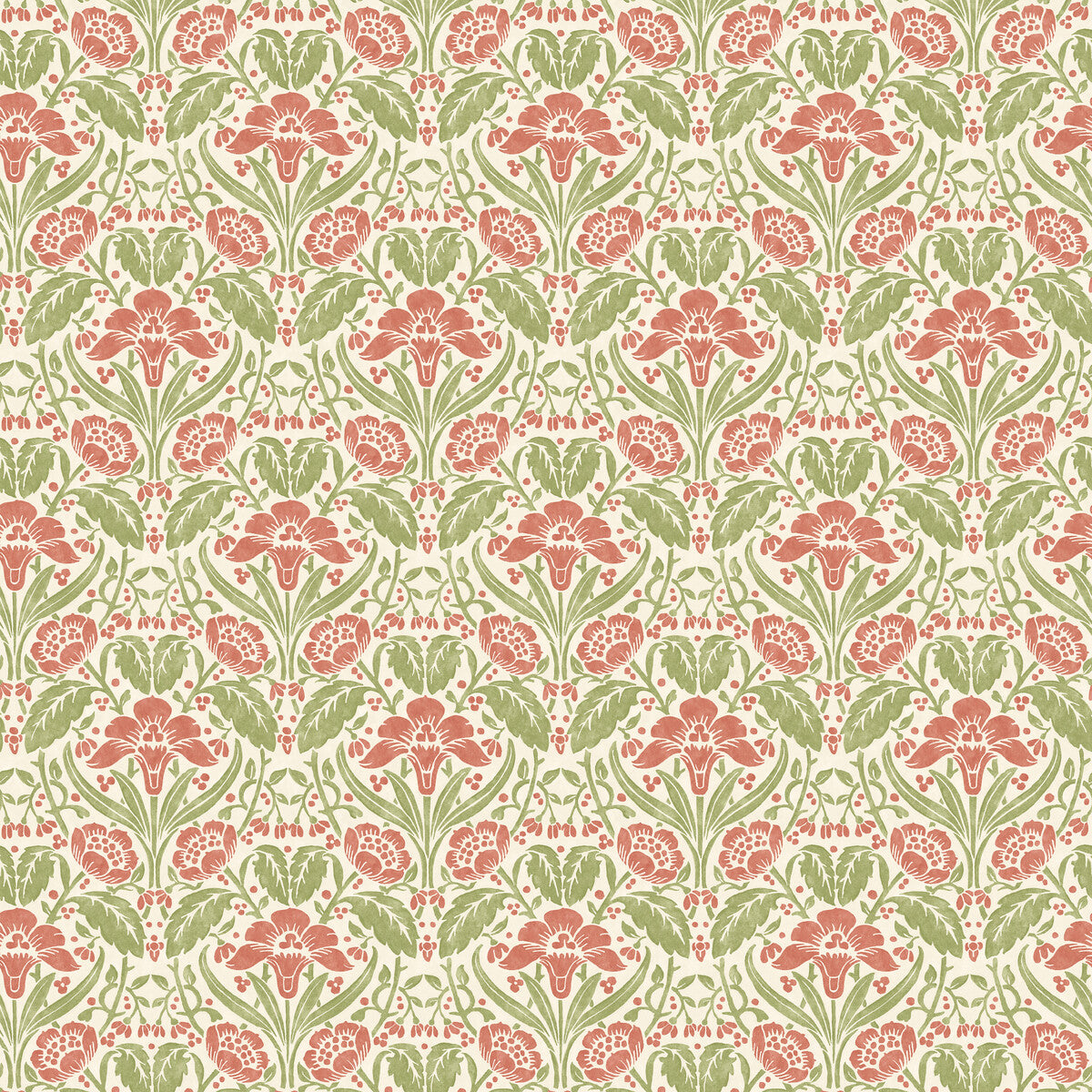 Iris Meadow-Pink/Green
