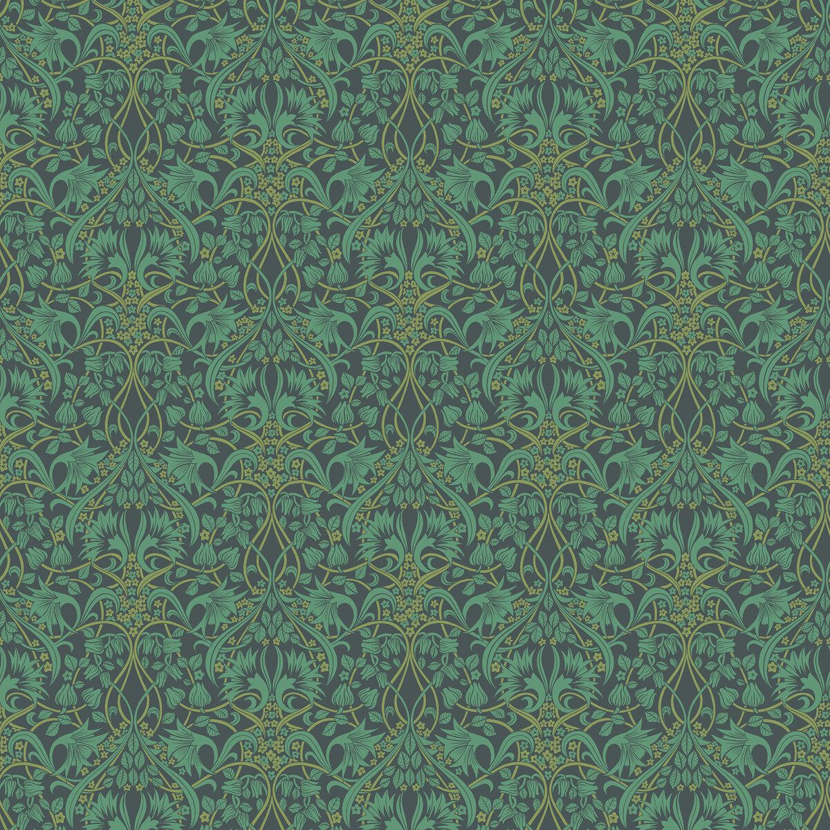 Fritillerie-Indigo/Teal