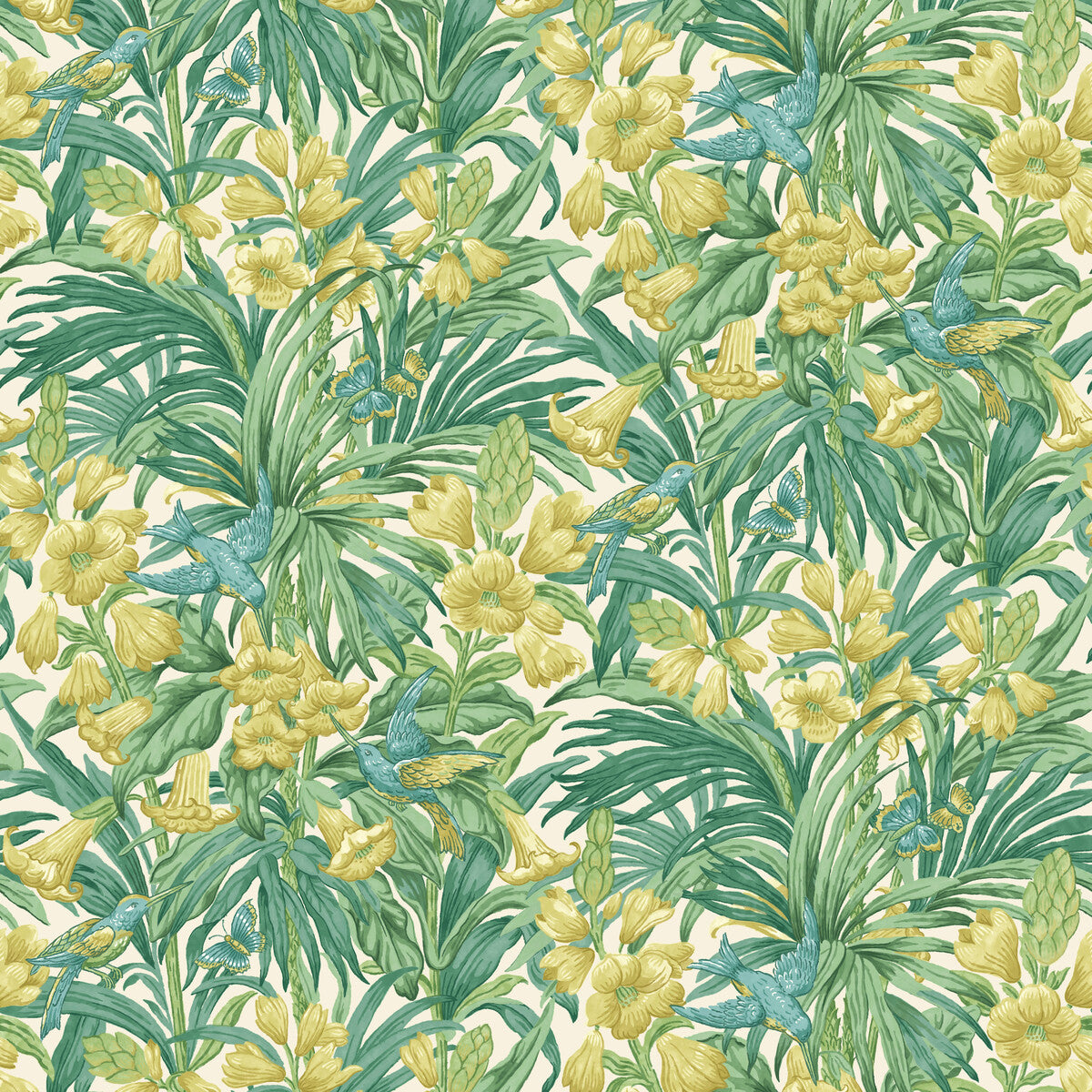 Trumpet Flowers-Emerald