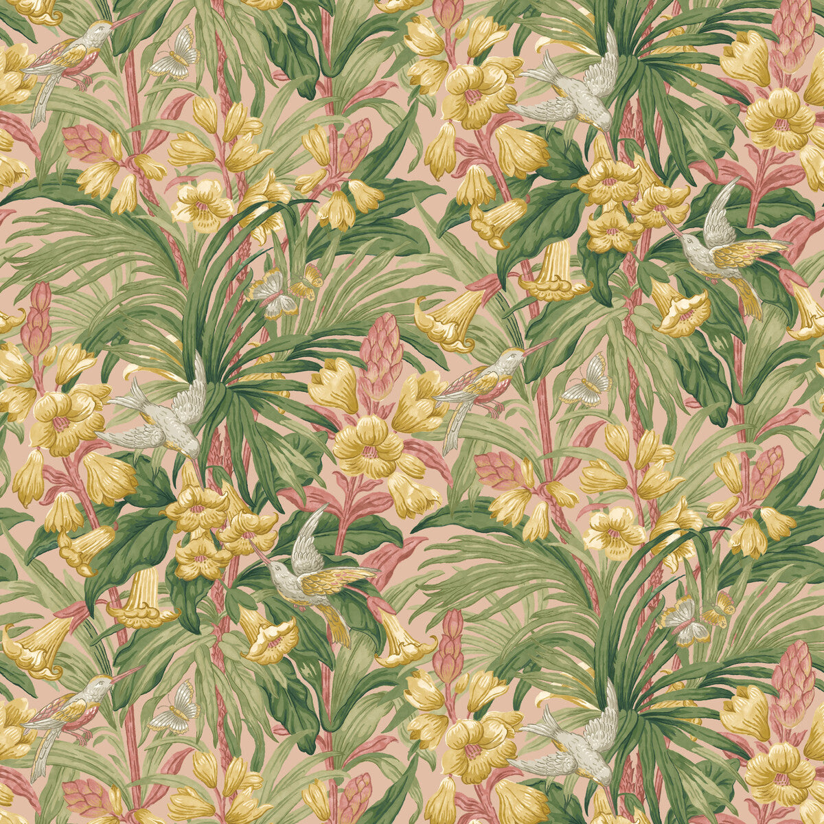 Trumpet Flowers-Blush