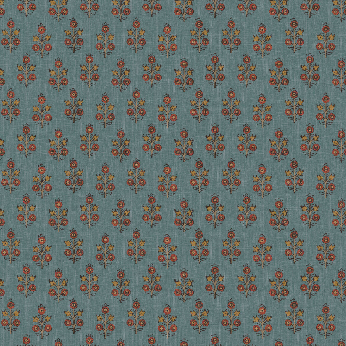 Poppy Sprig-Denim