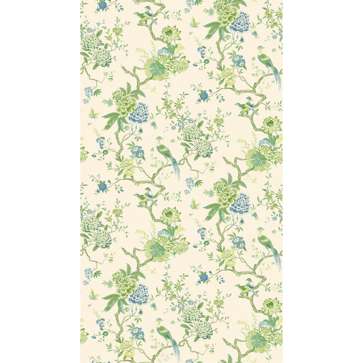 Oriental Bird-Green/Blue