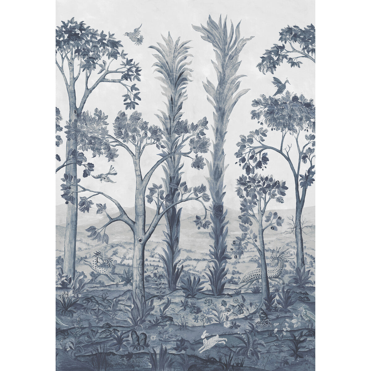 Tall Trees-Delft Blue