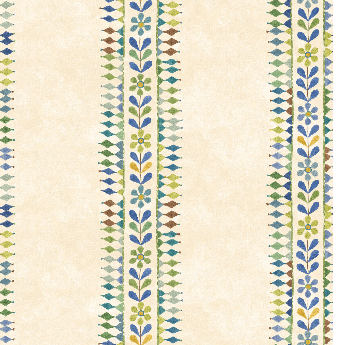 Flower Pot-Blue/Green