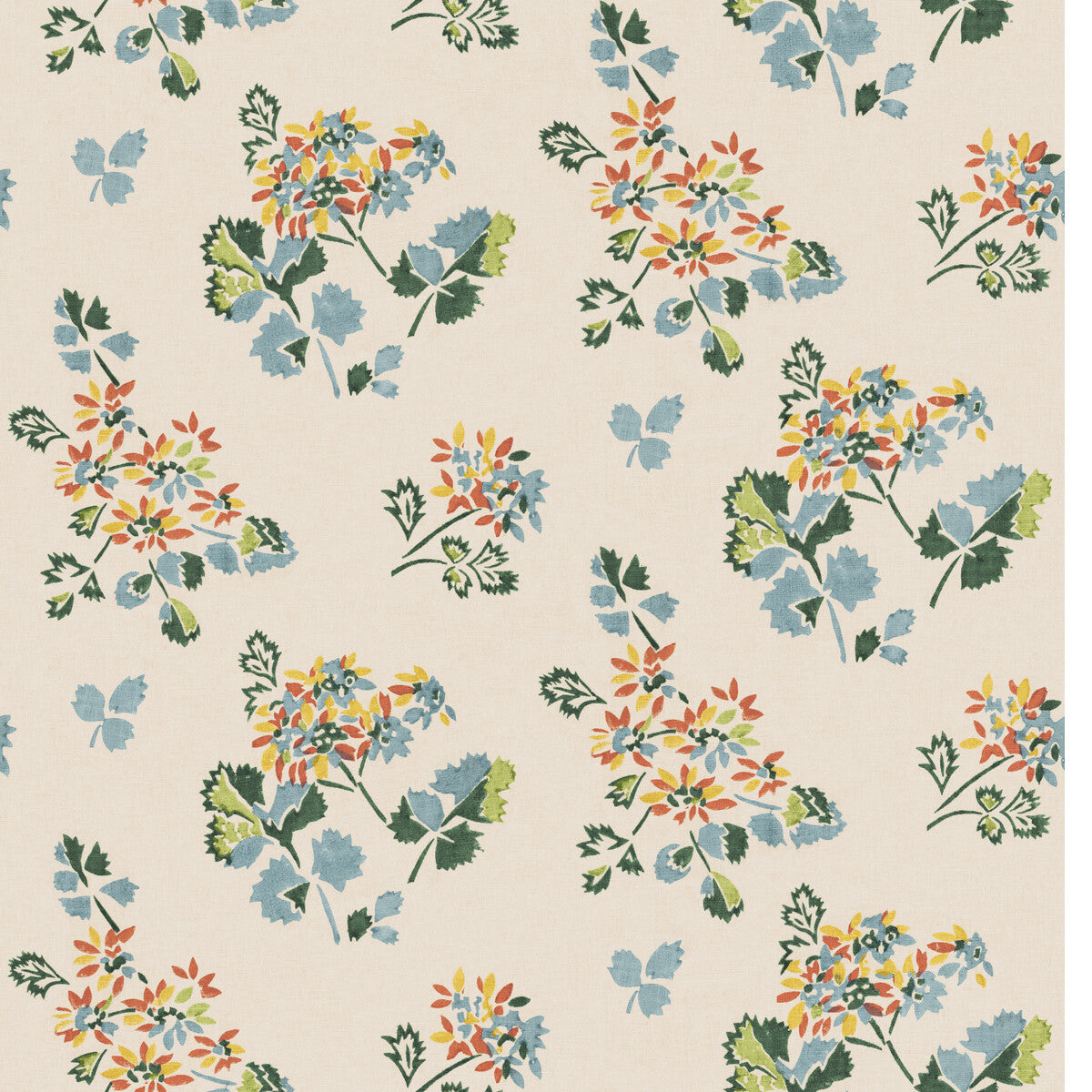 Forest Flower-Teal/Spice