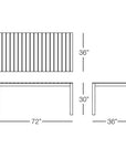 Cali Rectangular Dining Table