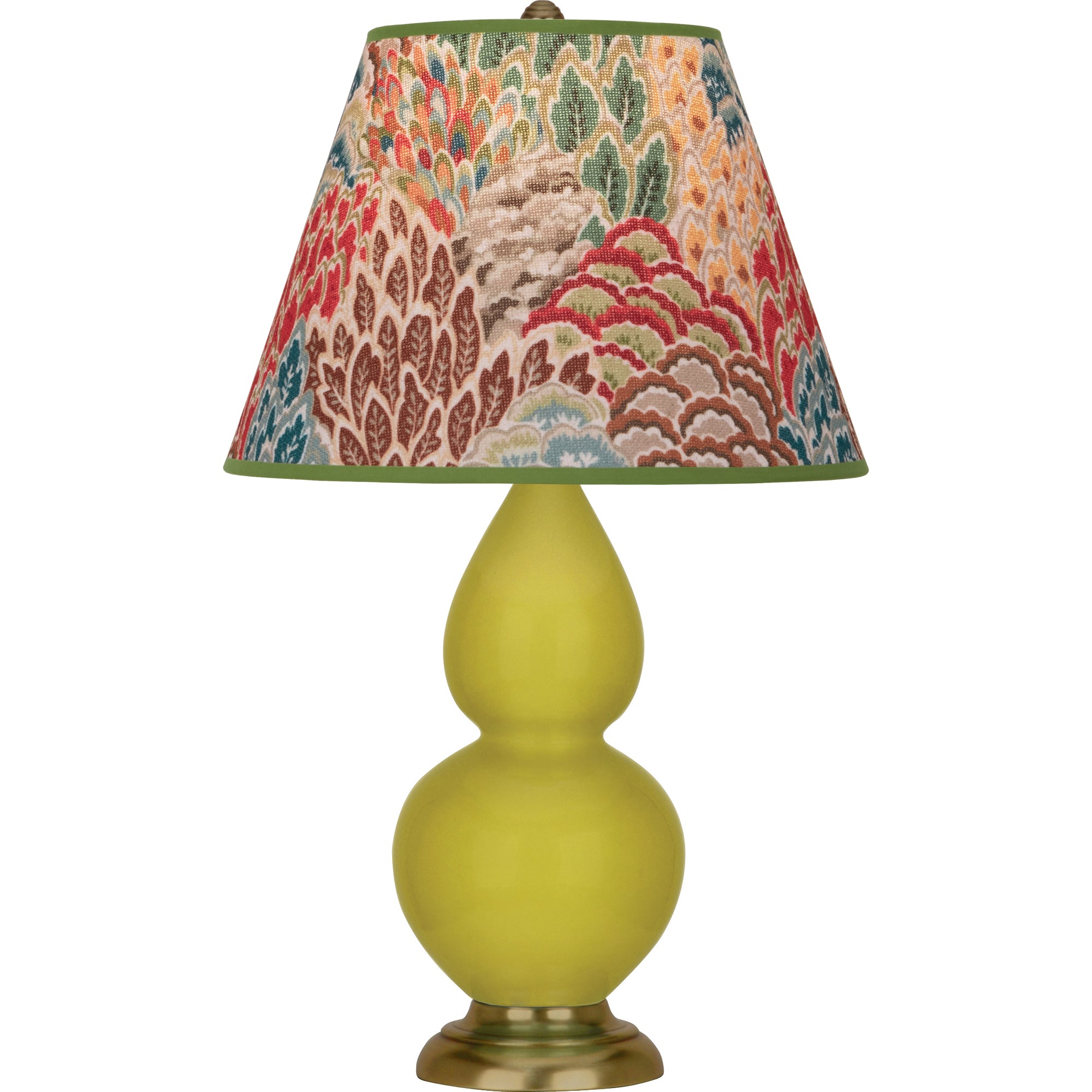 CI10F | Citron Small Double Gourd Accent Lamp