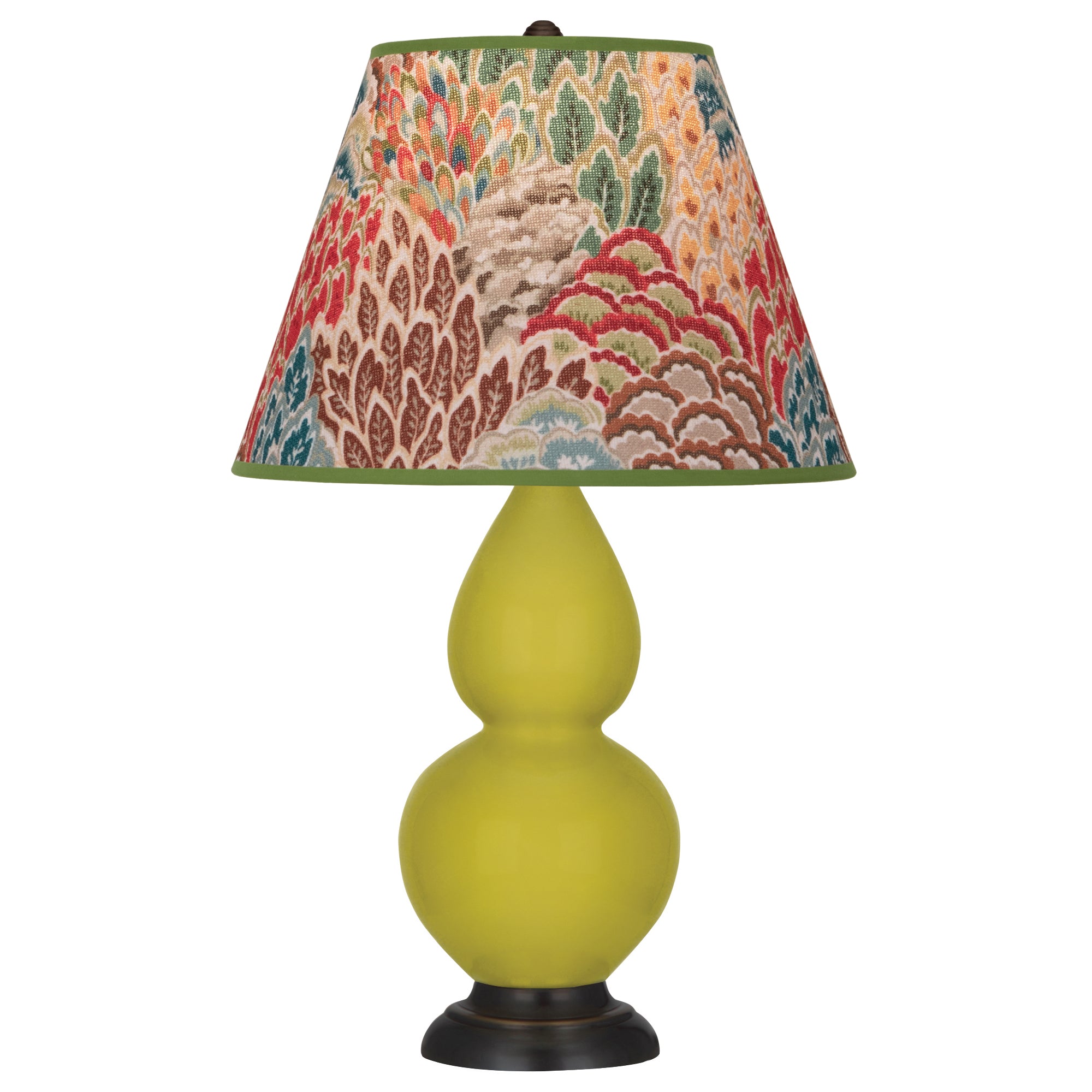 CI11F | Citron Small Double Gourd Accent Lamp