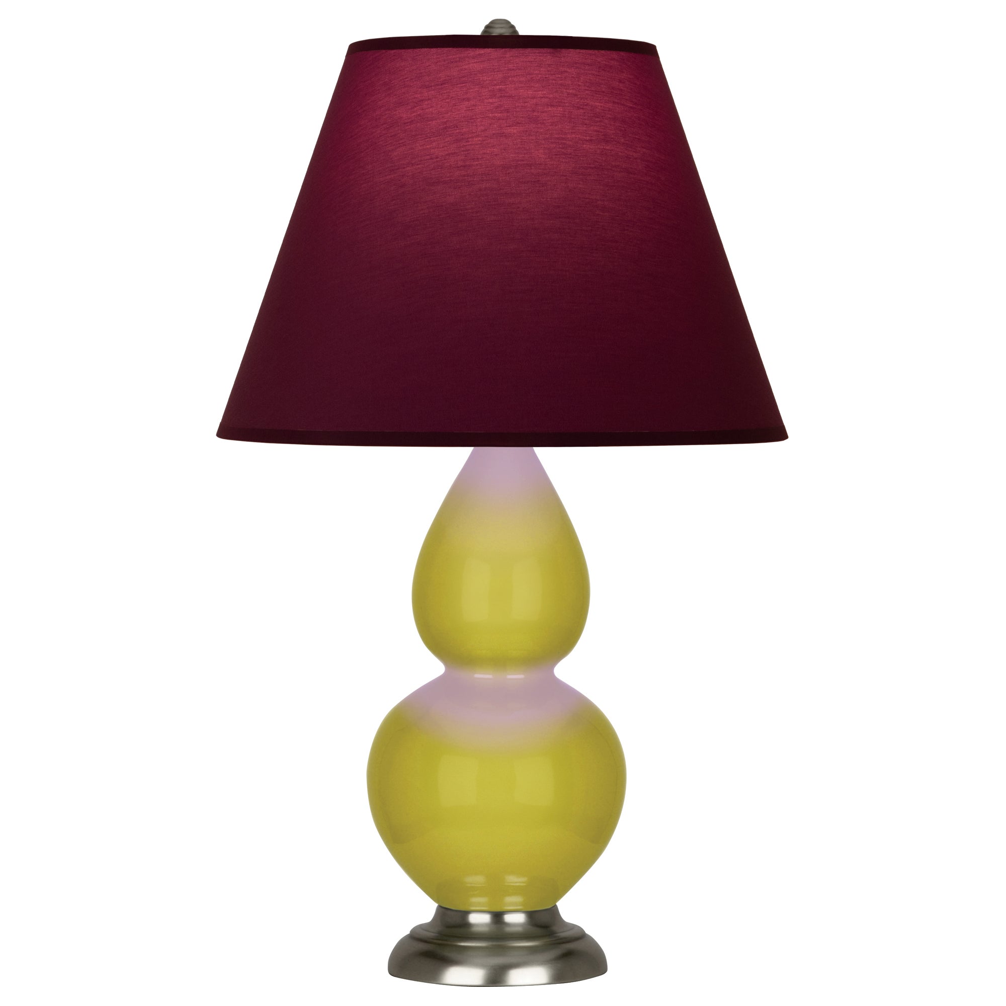 CI12P | Citron Small Double Gourd Accent Lamp