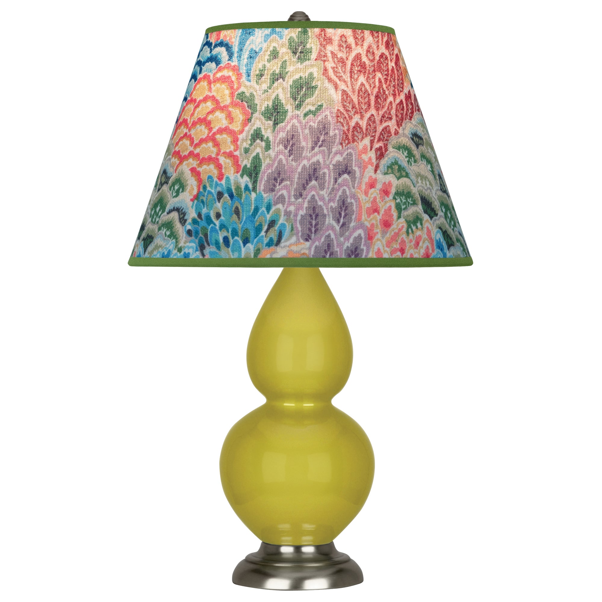 CI12S | Citron Small Double Gourd Accent Lamp