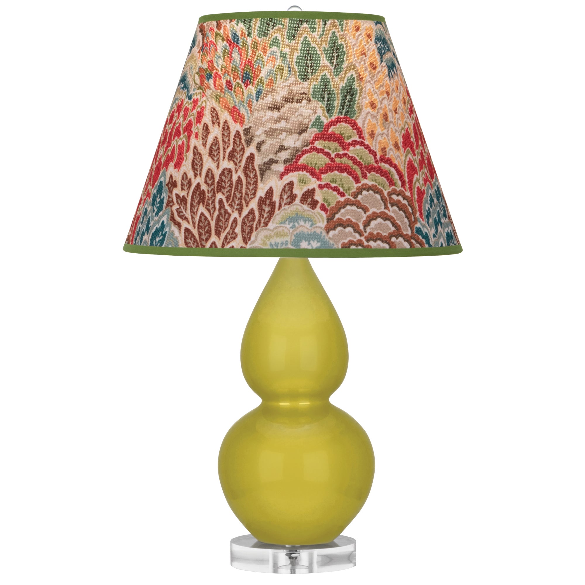 CI13F | Citron Small Double Gourd Accent Lamp