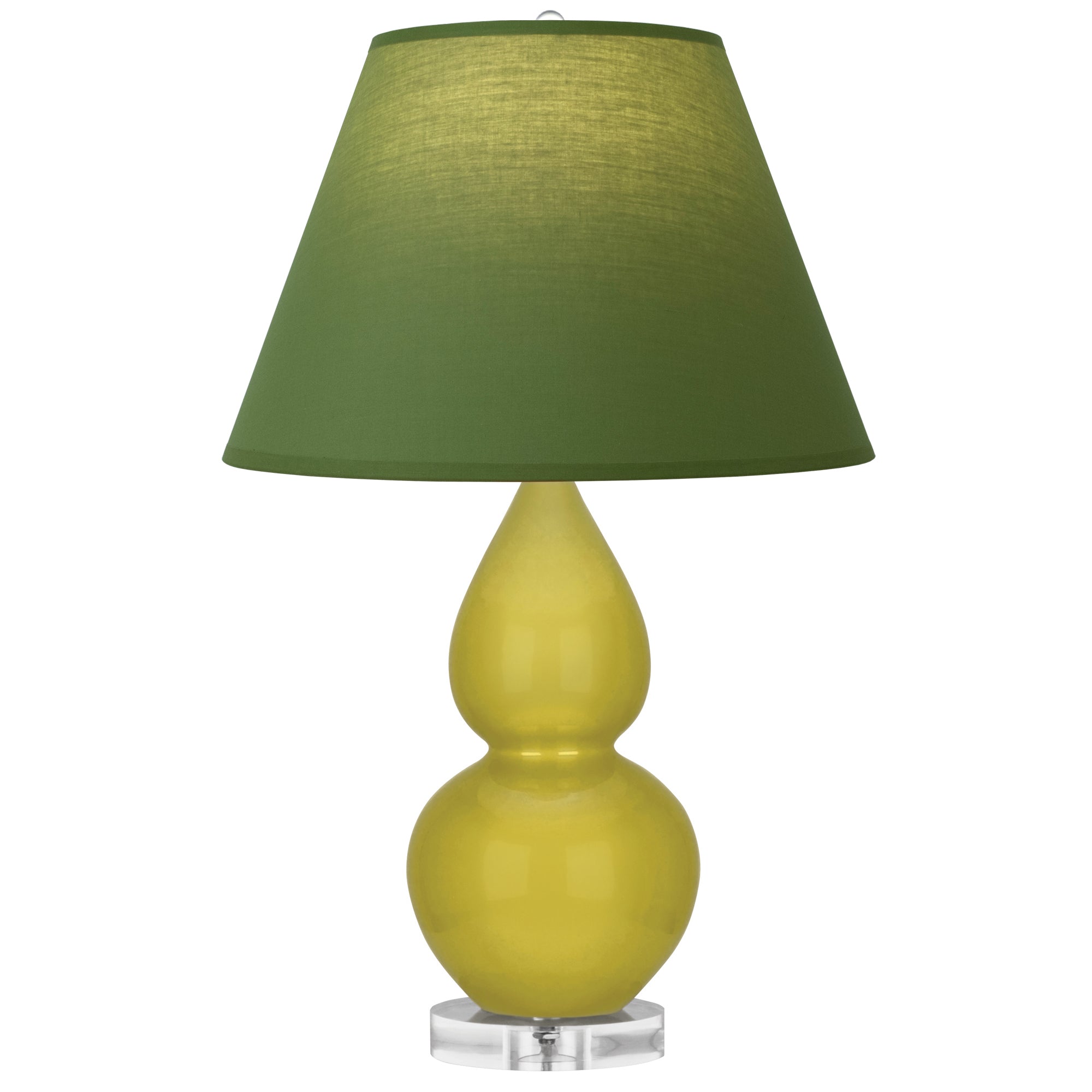 CI13G | Citron Small Double Gourd Accent Lamp