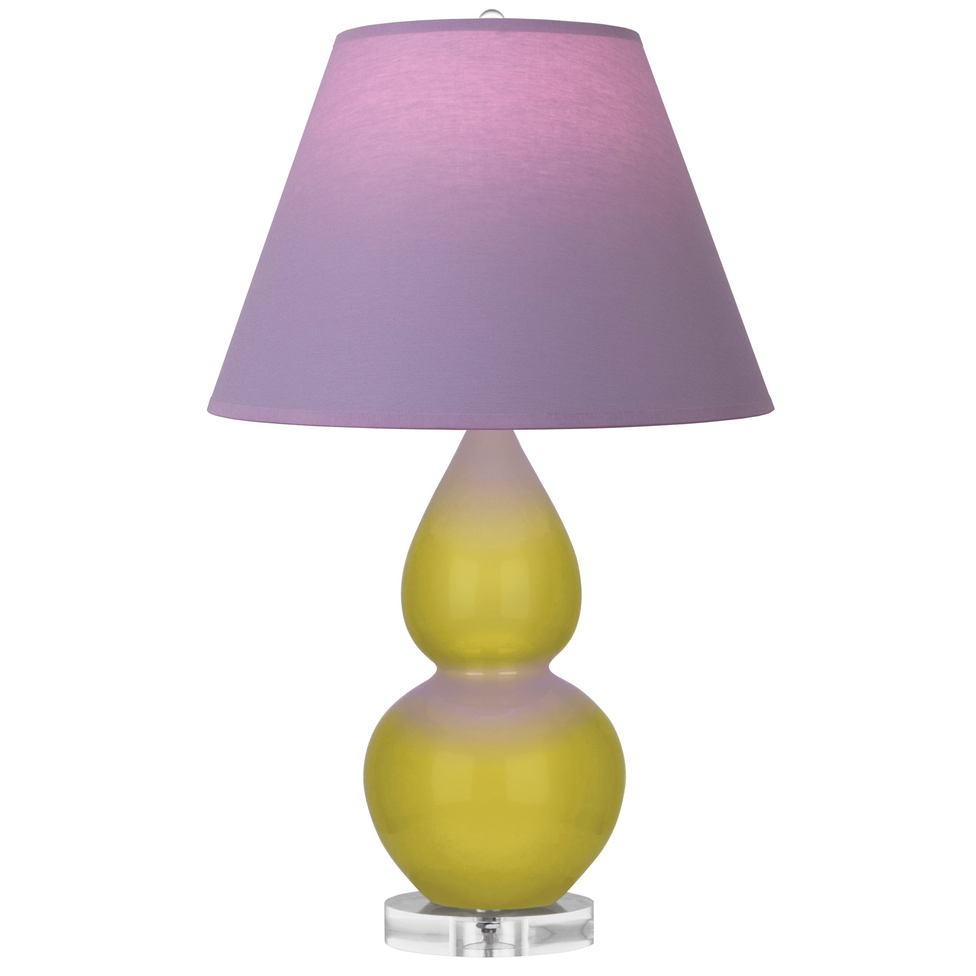CI13L | Citron Small Double Gourd Accent Lamp