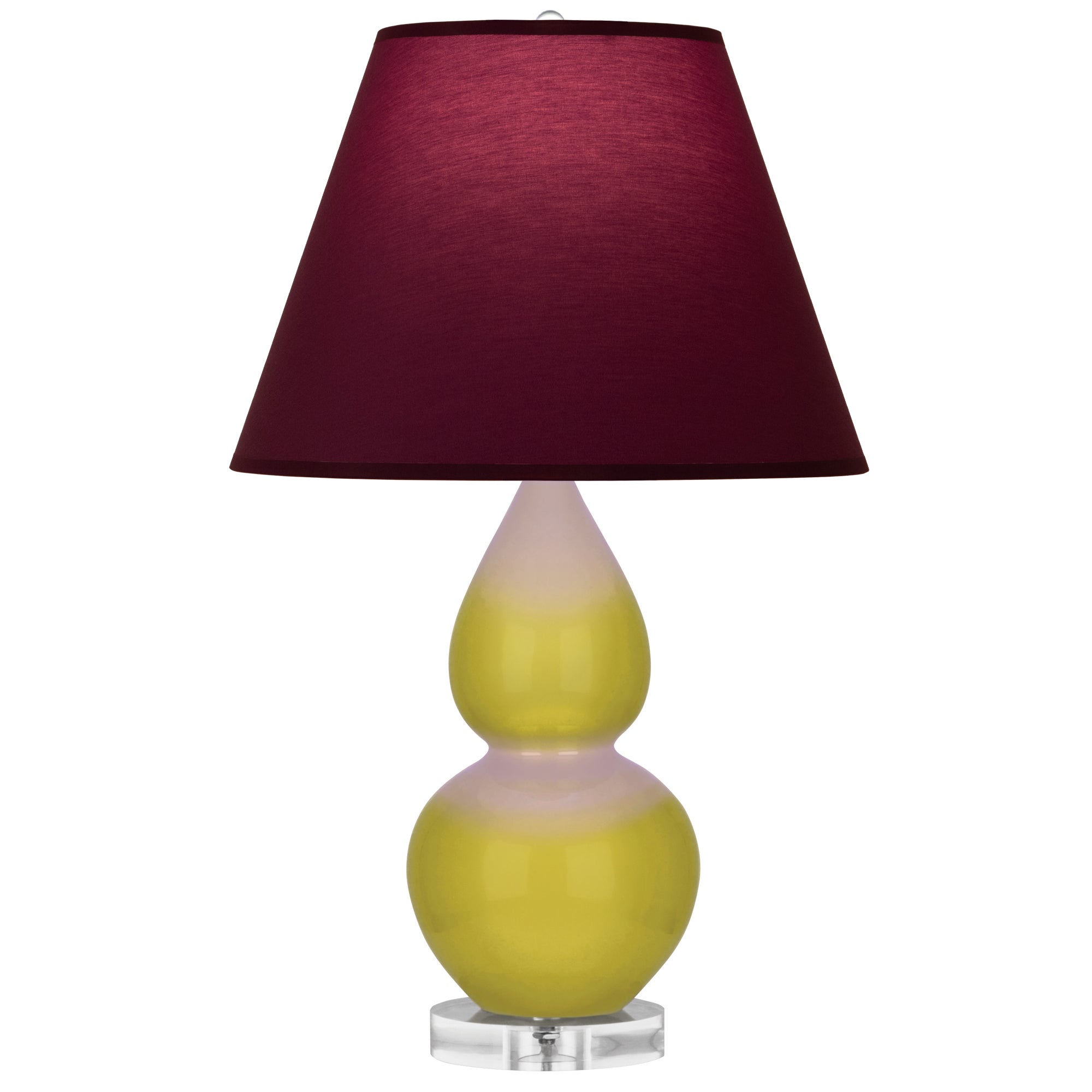 CI13P | Citron Small Double Gourd Accent Lamp