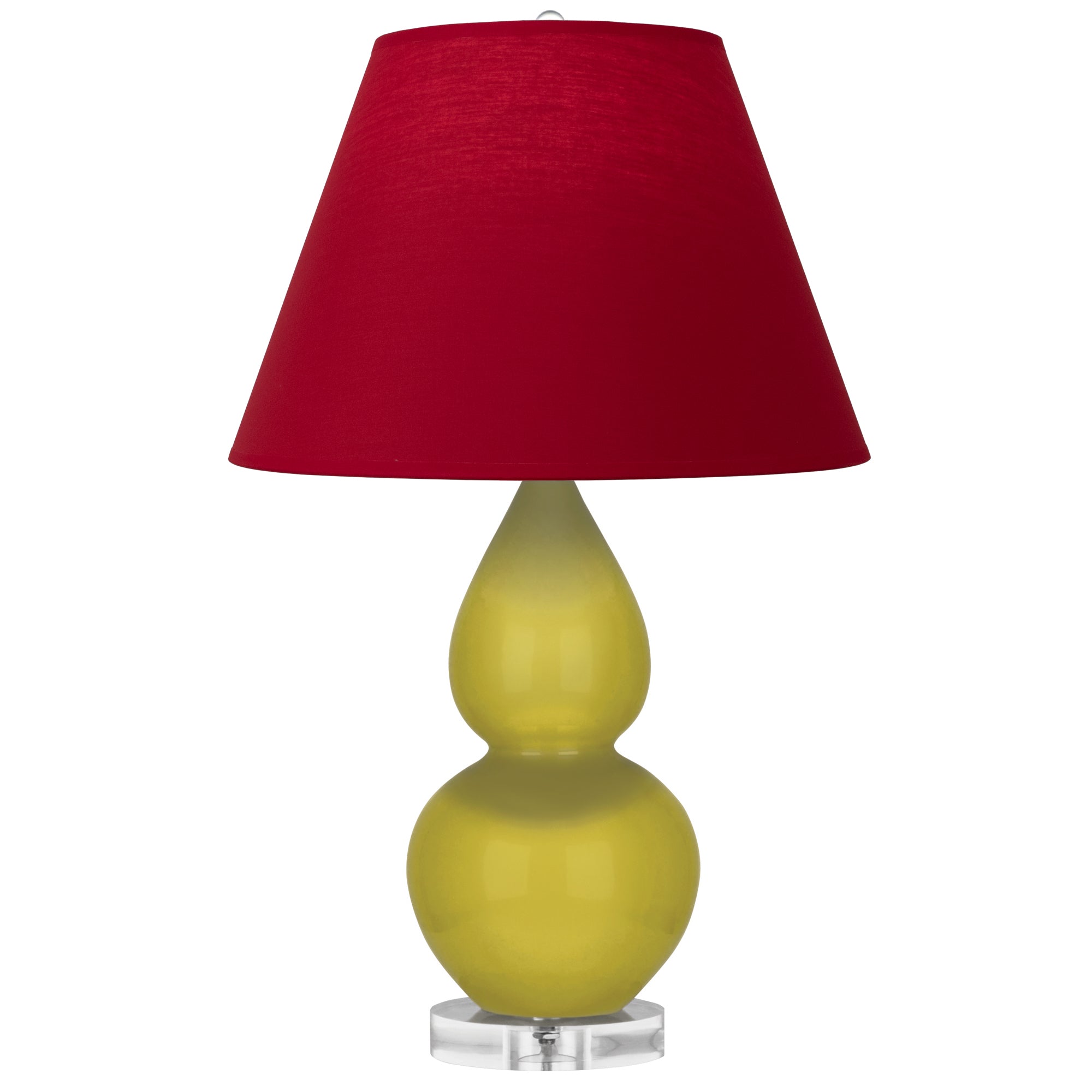 CI13R | Citron Small Double Gourd Accent Lamp