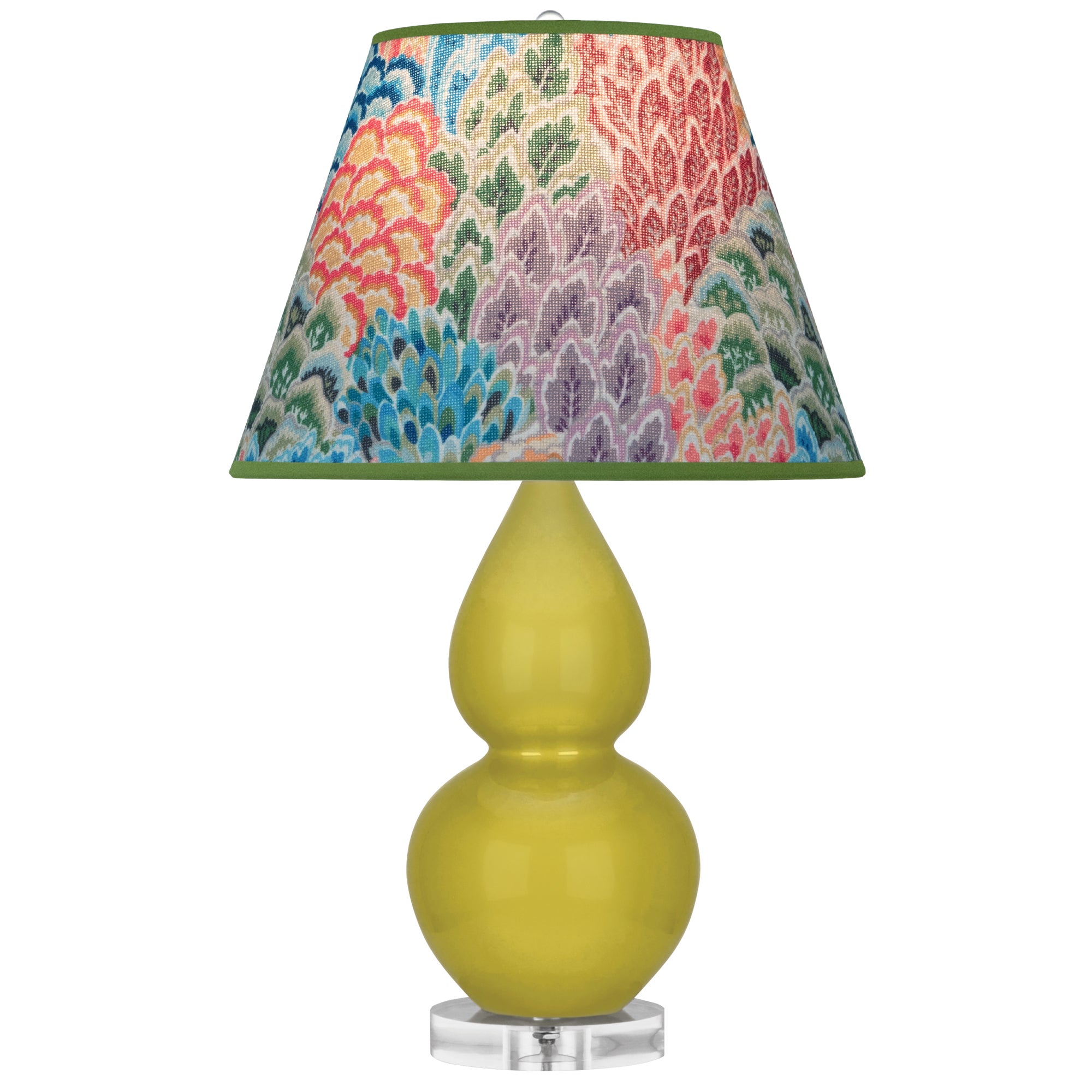 CI13S | Citron Small Double Gourd Accent Lamp